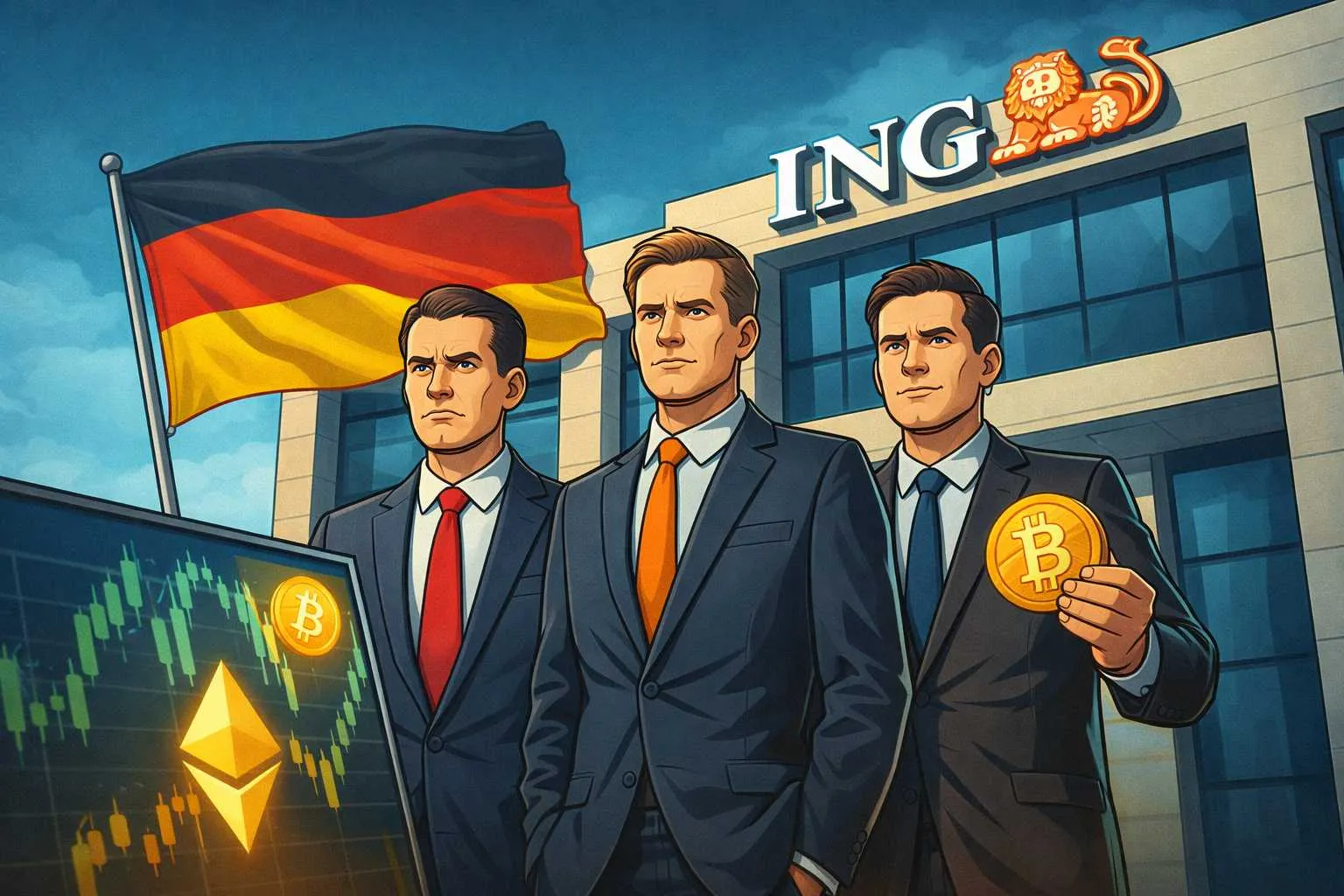 ING Bank Duitsland crypto