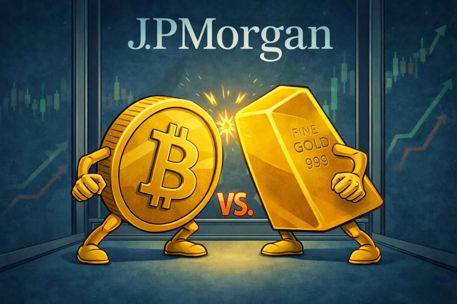 JPMorgan Bitcoin en Ethereum