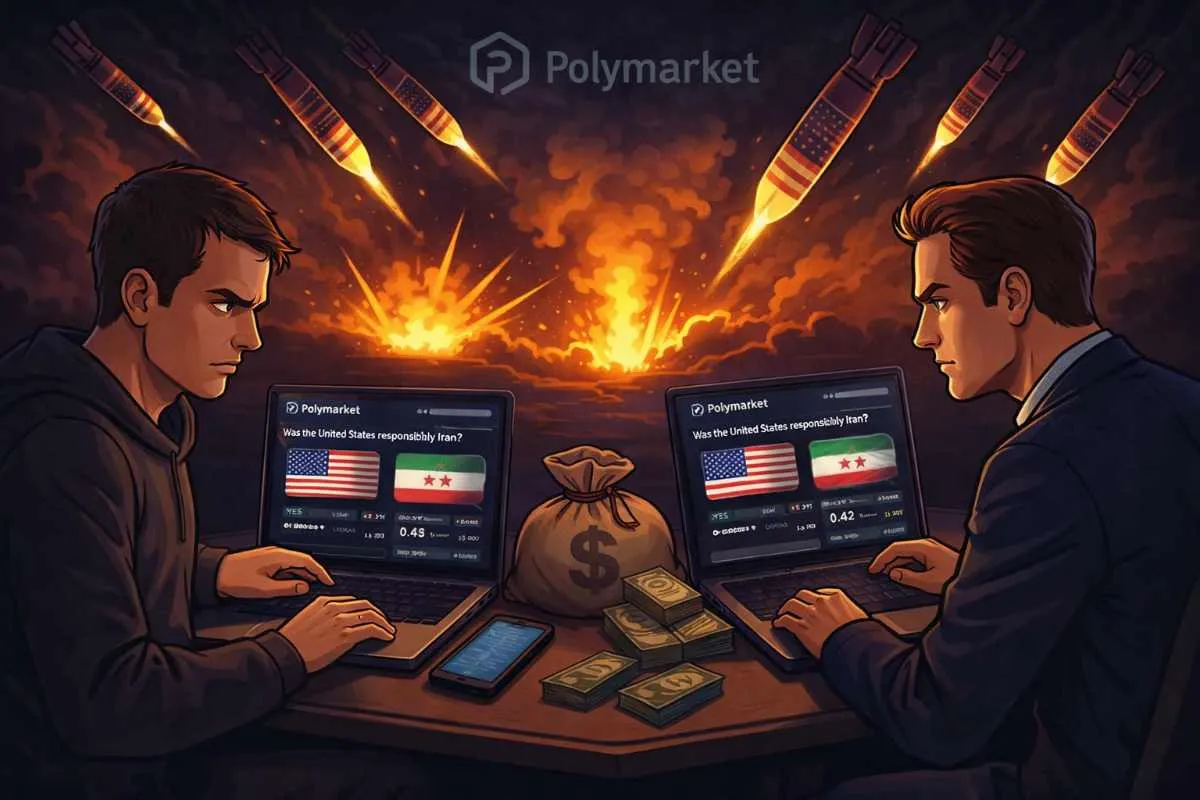 Polymarket Iran-aanval