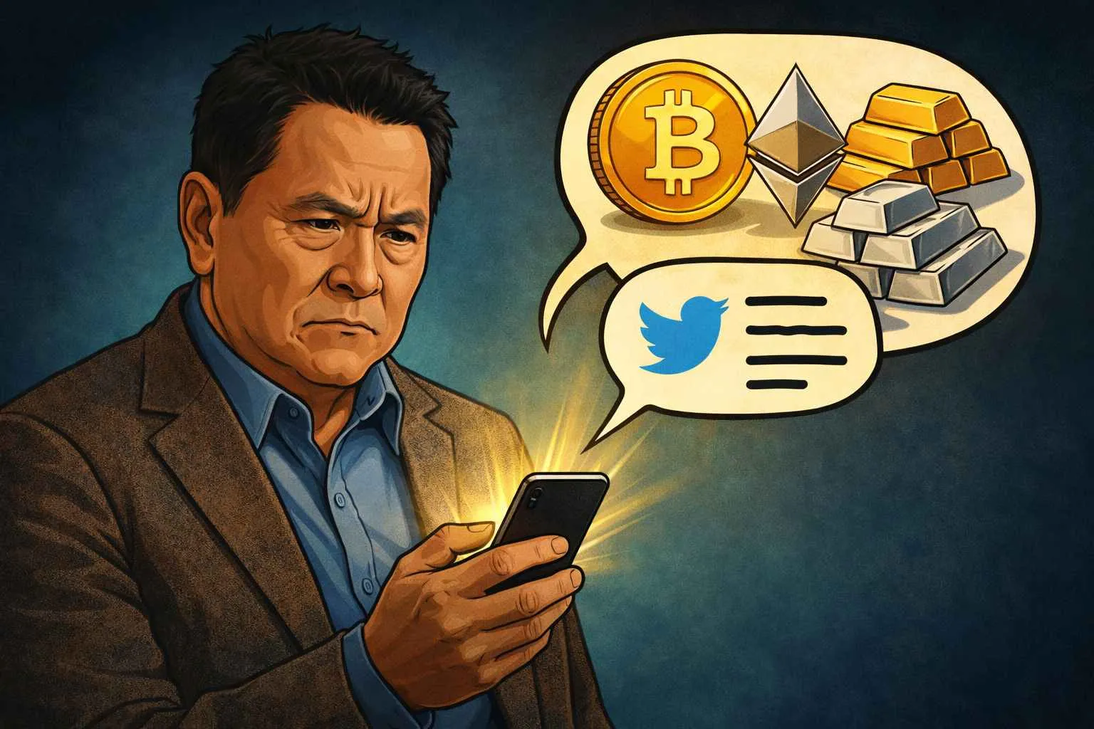 Robert Kiyosaki Bitcoin Ethereum
