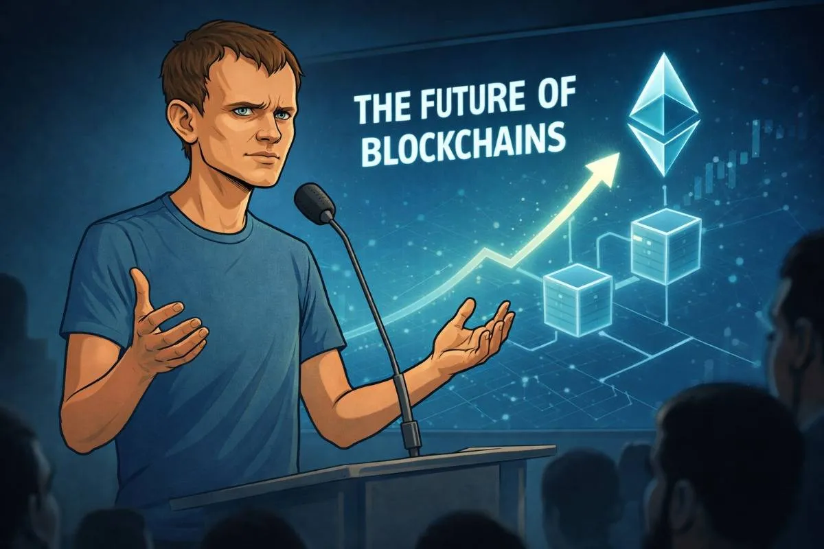 Vitalik Buterin blockchains toekomst