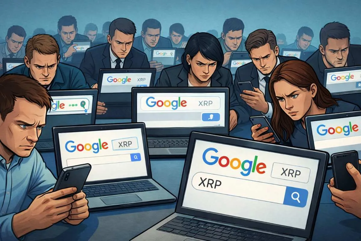 XRP Google zoekopdrachten