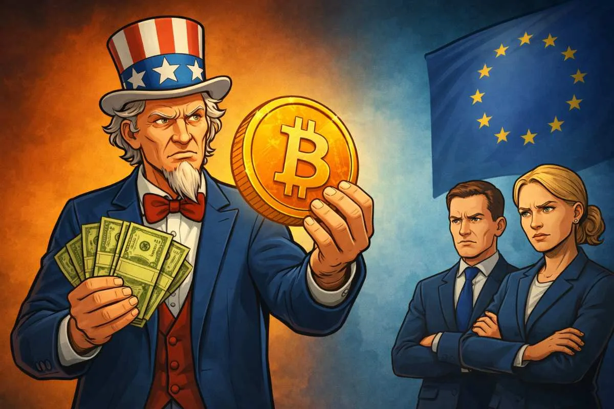 Bitcoin Europa vs. Verenigde Staten (1)