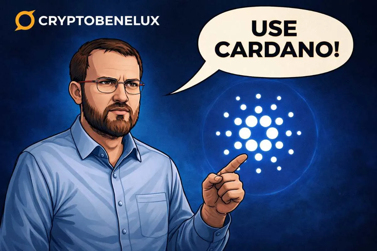 Charles Hoskinson Cardano gebruik