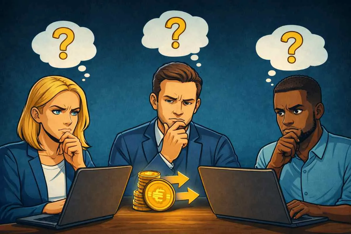 Crypto versturen overboeken