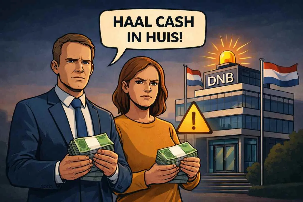 DNB contant in huis crypto