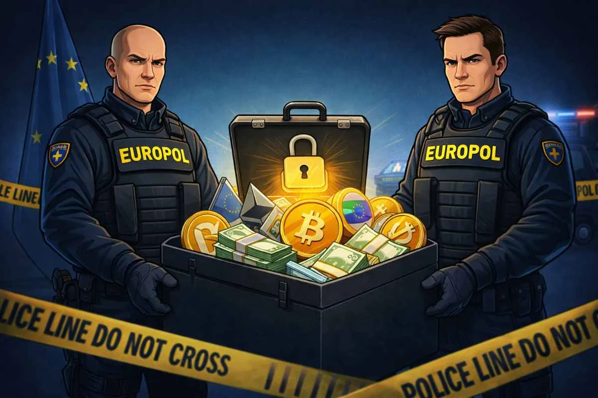 Europol crypto inbeslagname