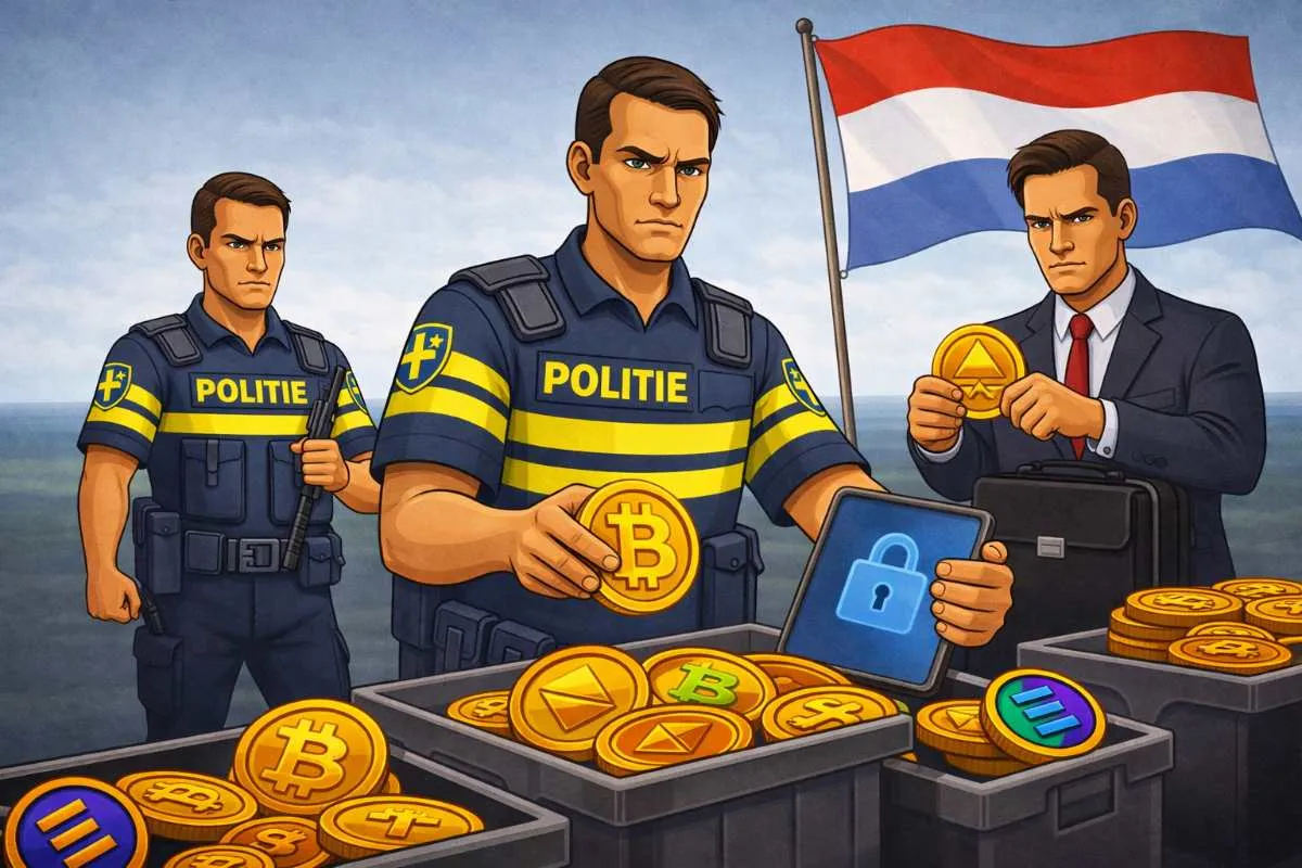 Nederland crimineel geld in beslagname crypto