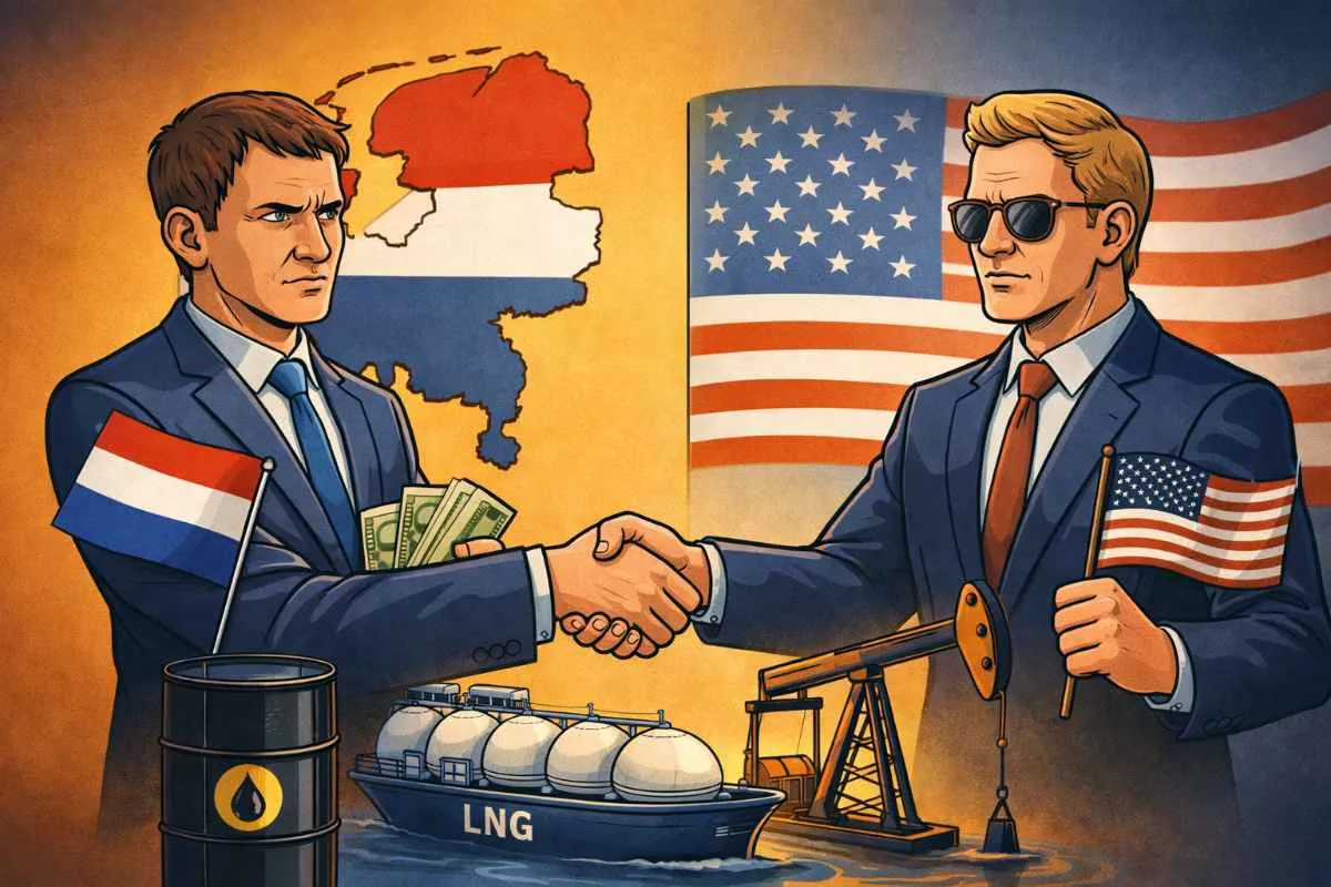 Nederland VS energie olie en gas