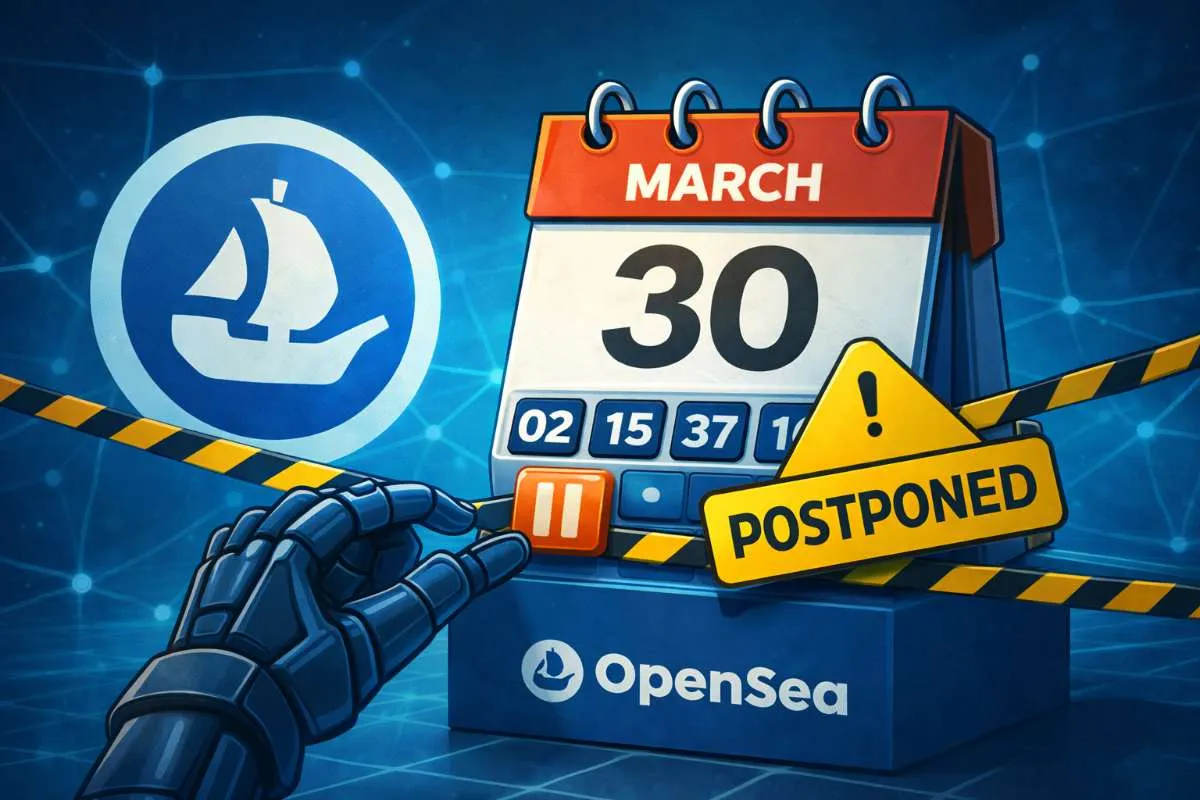 OpenSea SEA-token uitgesteld