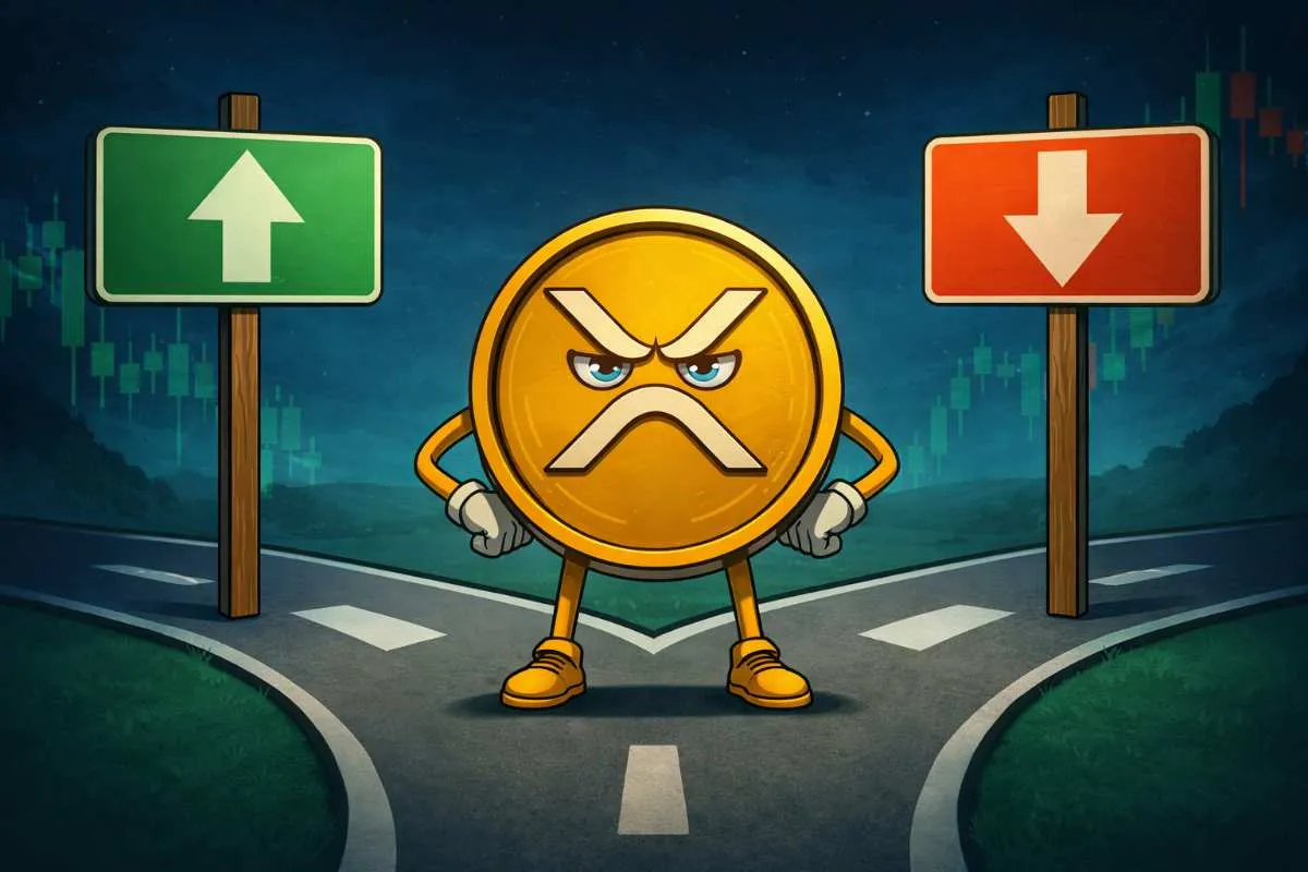XRP koers omhoog of omlaag