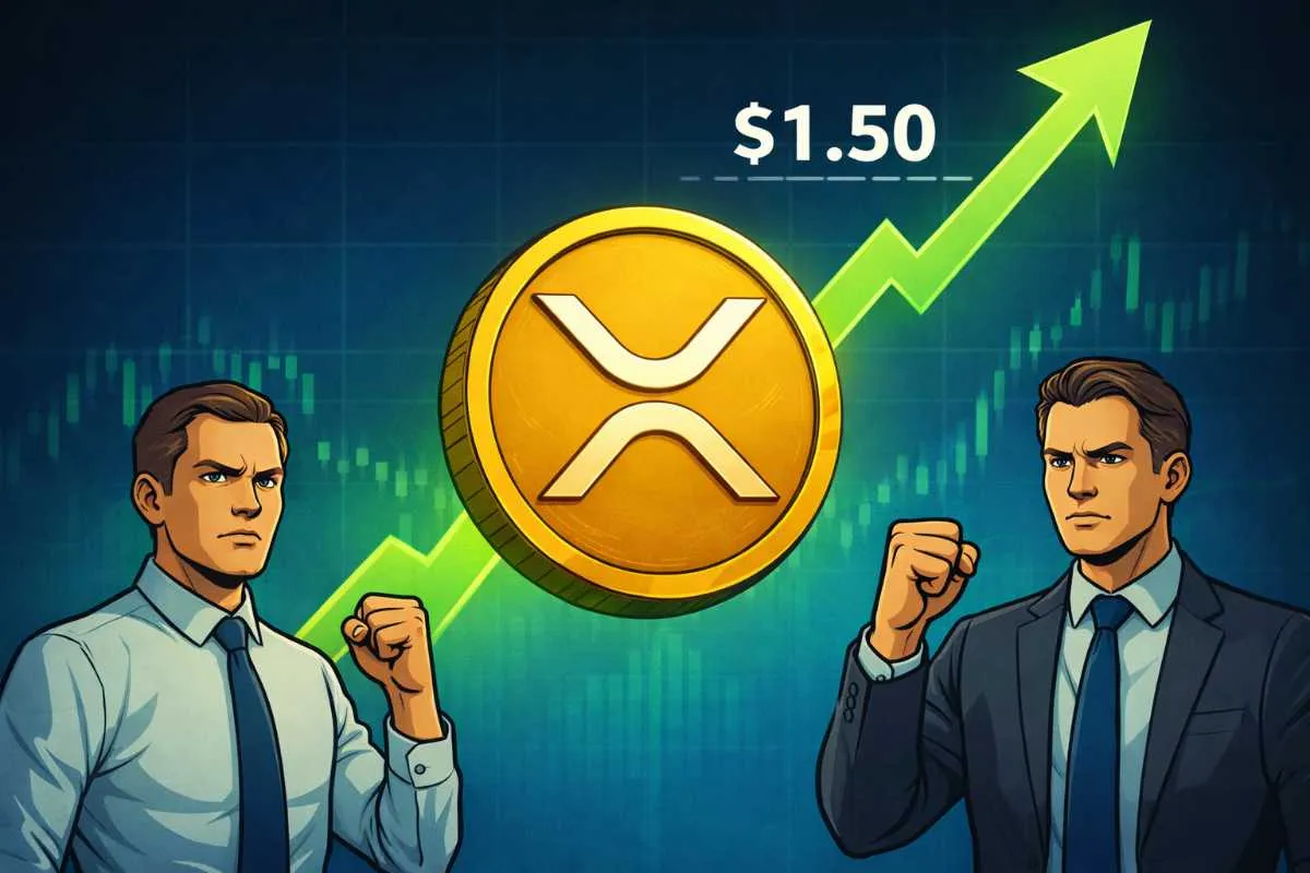 XRP prijsanalyse $1,50