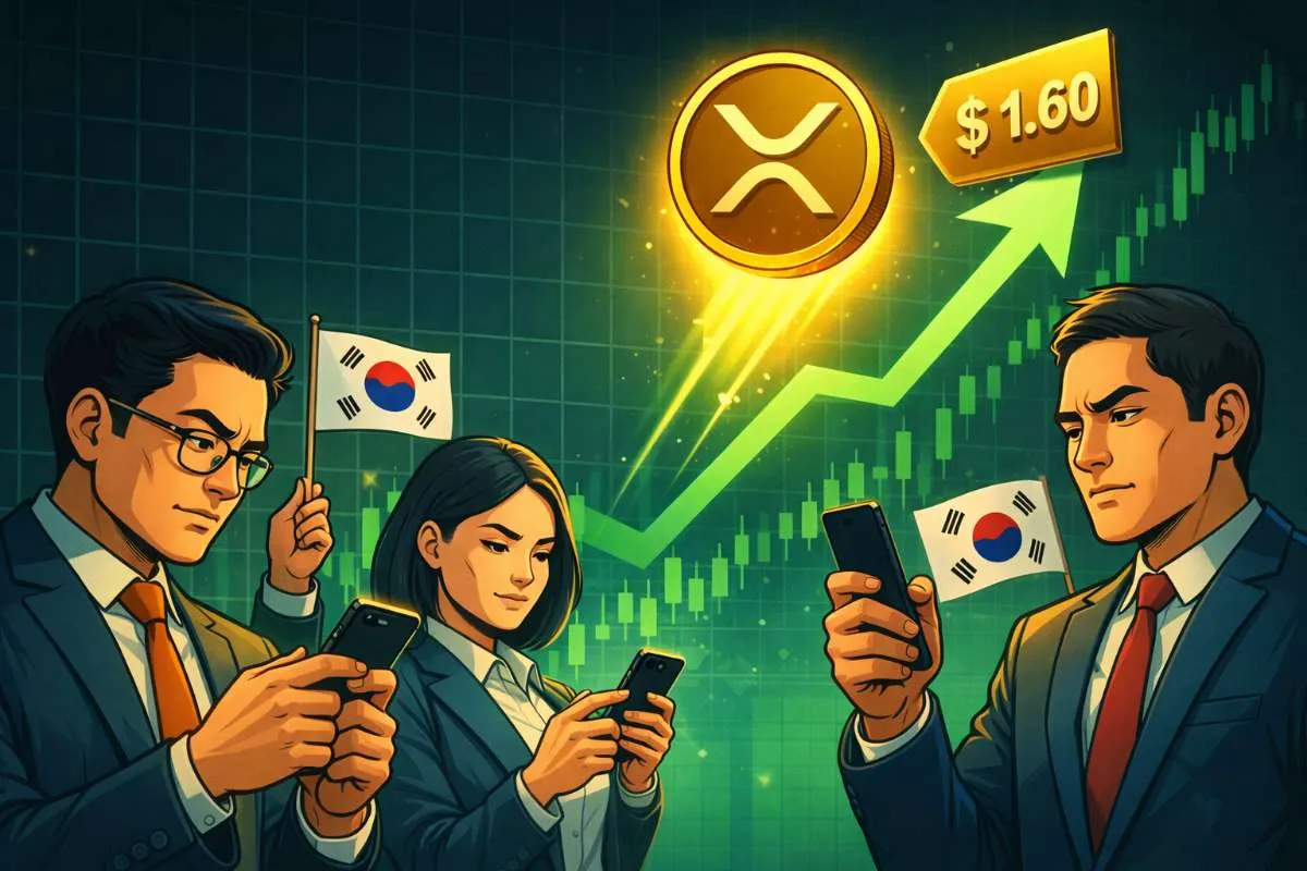 XRP prijsstijging Zuid-Korea