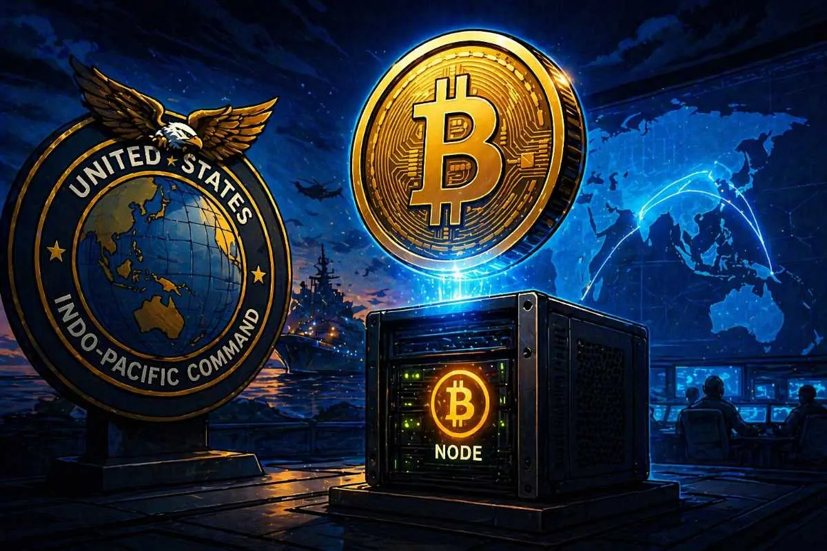 De Amerikaanse Indo-Pacific Command Bitcoin node