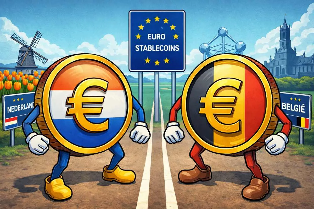 Euro stablecoins Nederland België
