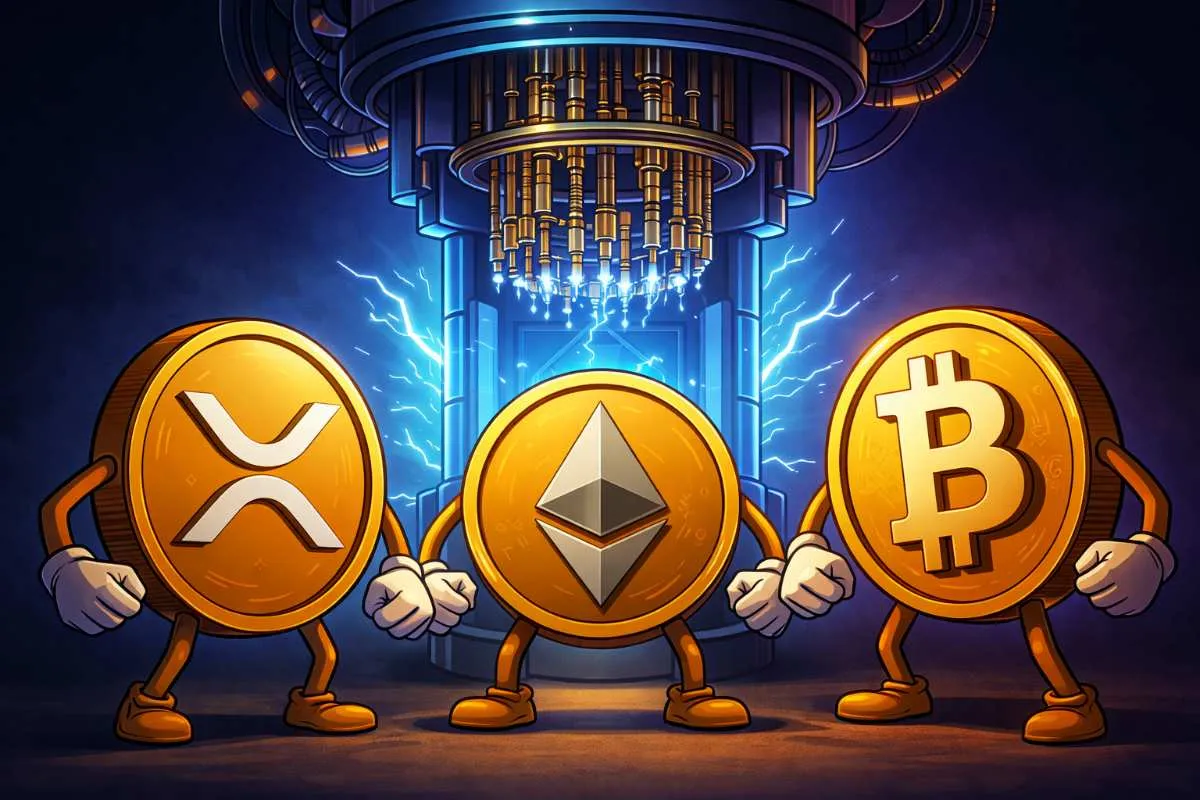 XRP ETH BTC versus quantum computer