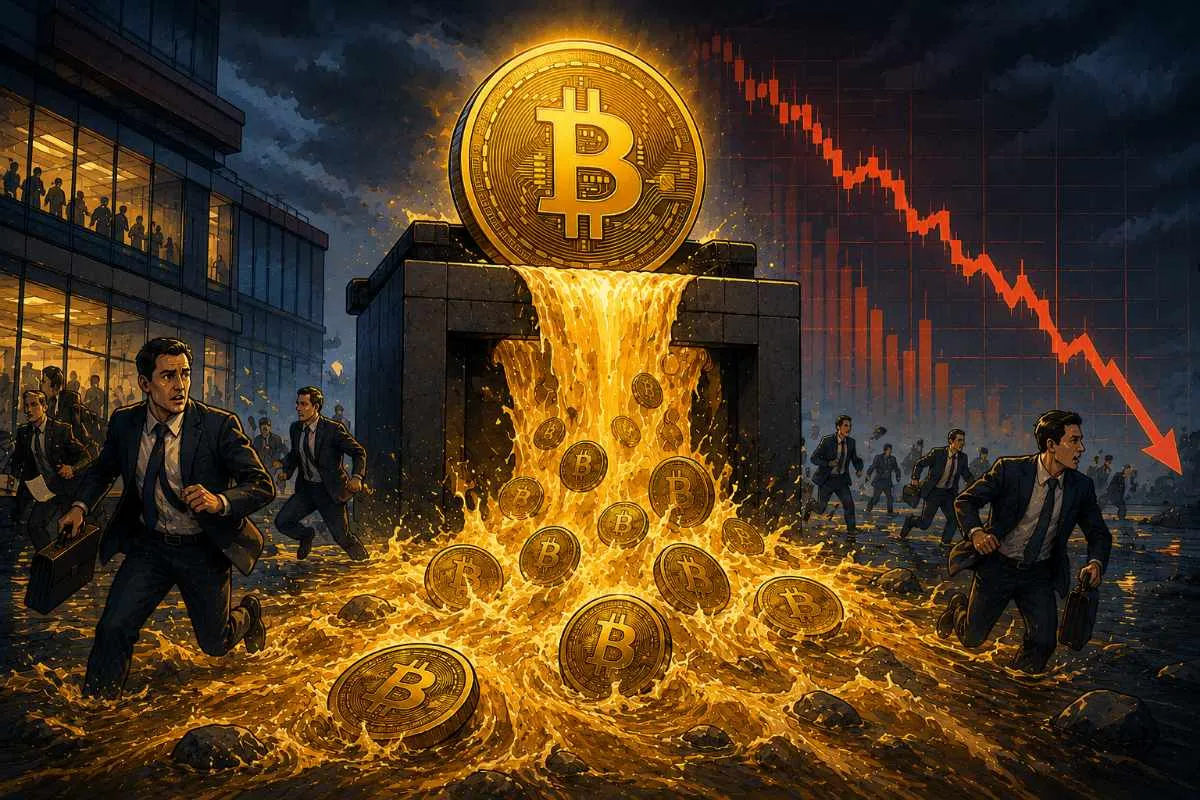 Bitcoin ETF's uitstroom