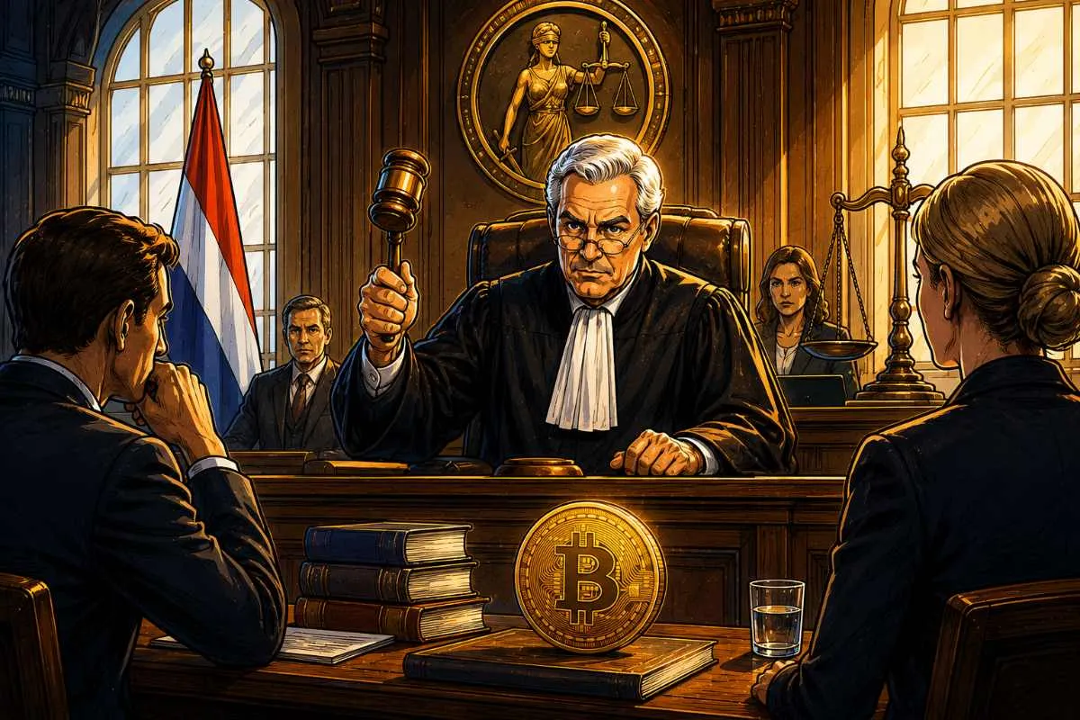 Nederland crypto nieuws rechter