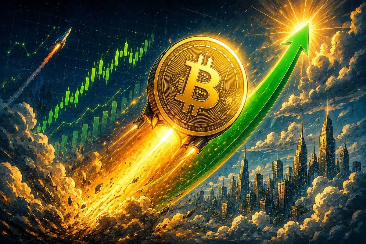 Bitcoin koers stijgt (1)