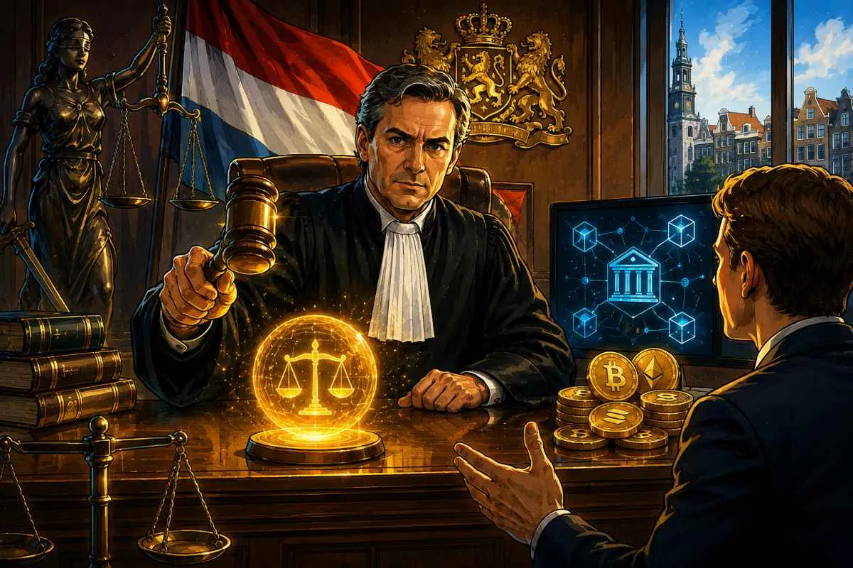 Nederland Hof rechter crypto