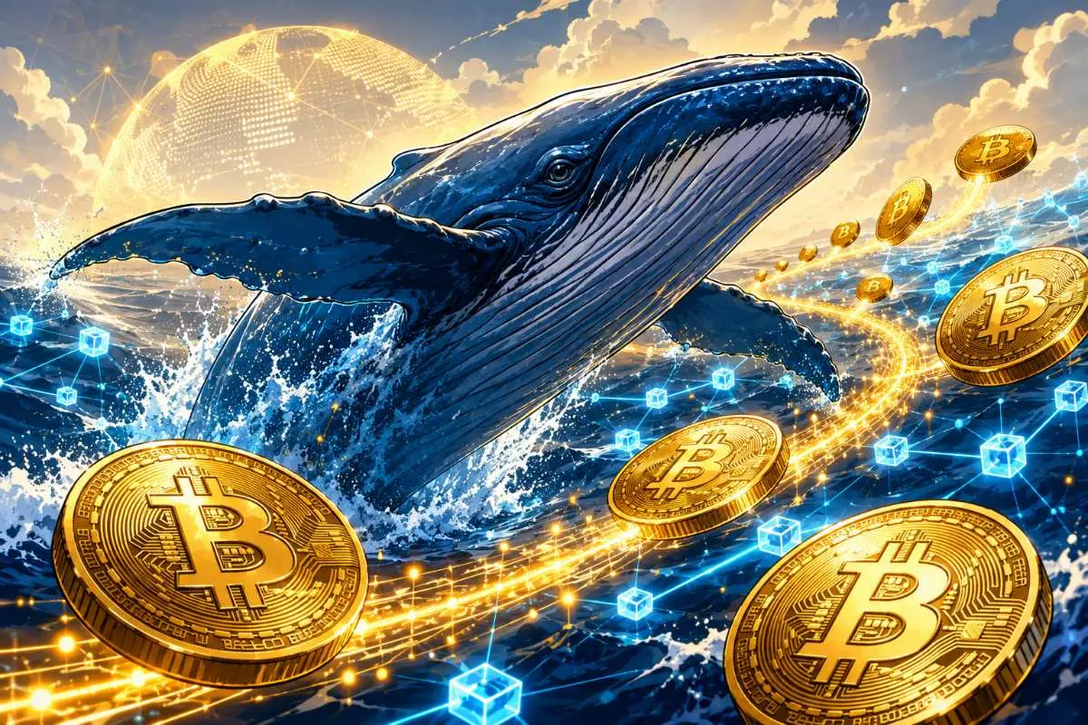 Bitcoin-whale verplaatsen