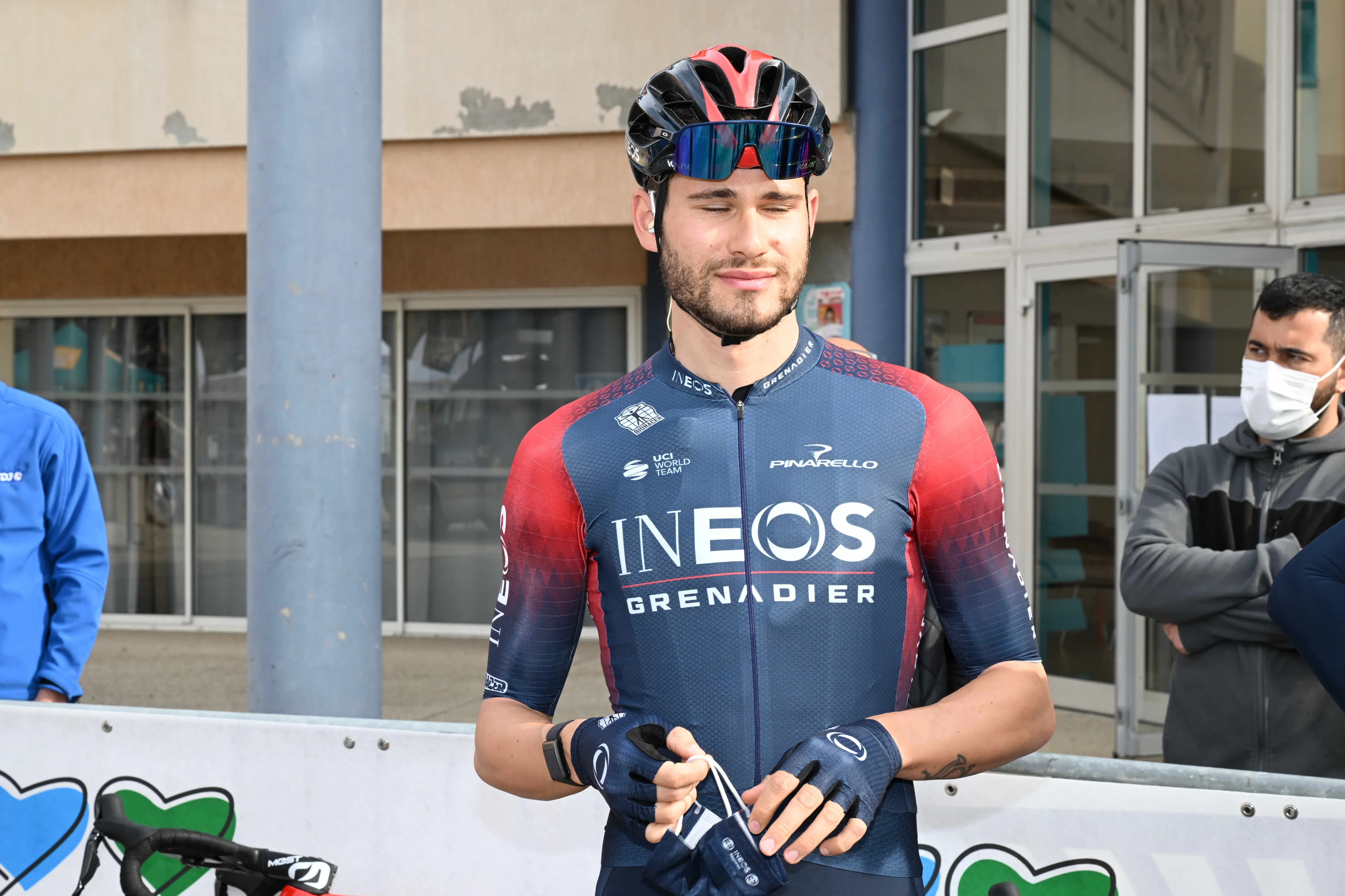Ganna key to INEOS' success on hard day out: "In the end we did a fantastic team work"