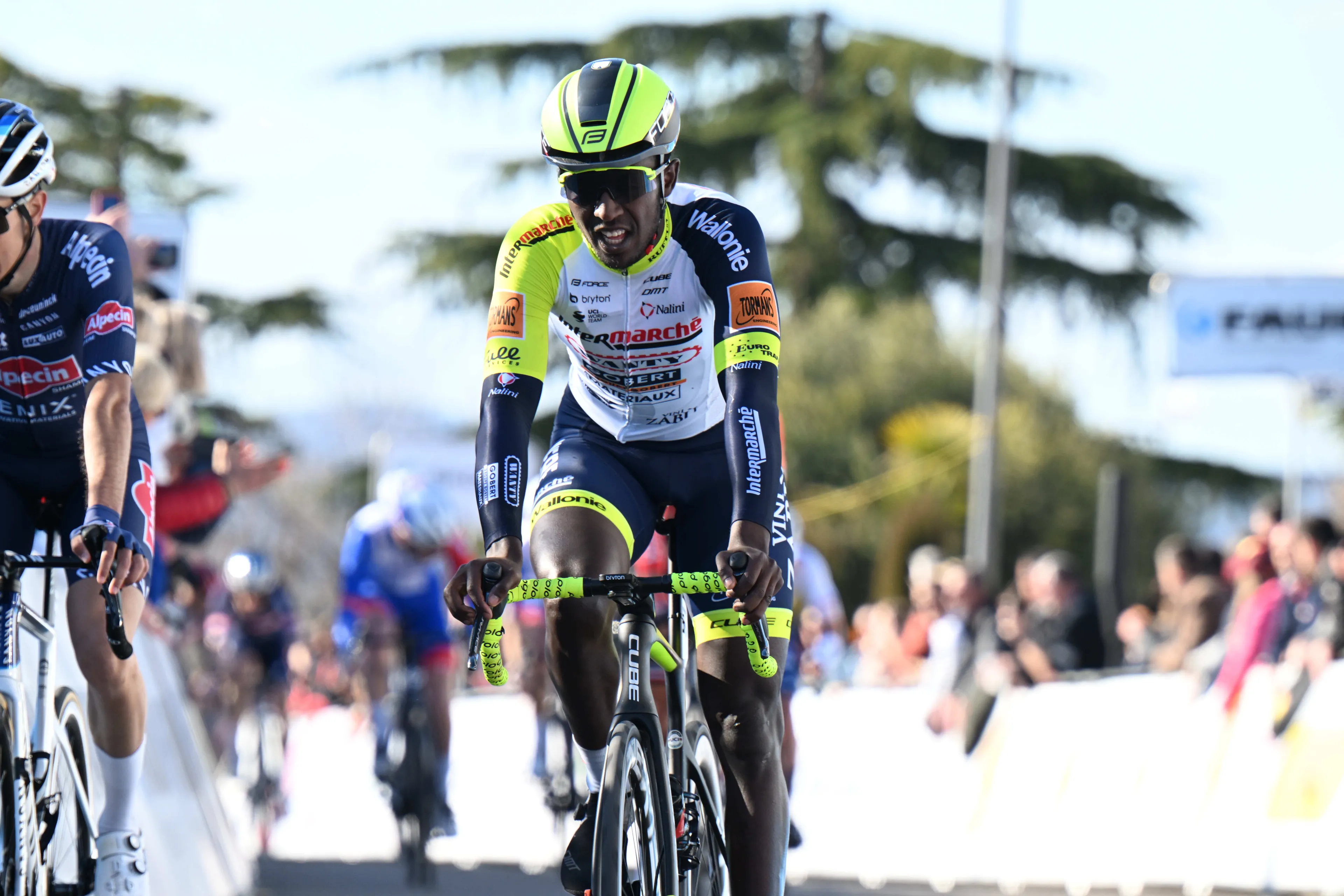 Biniam Girmay: "This was only my second spring race in Belgium"