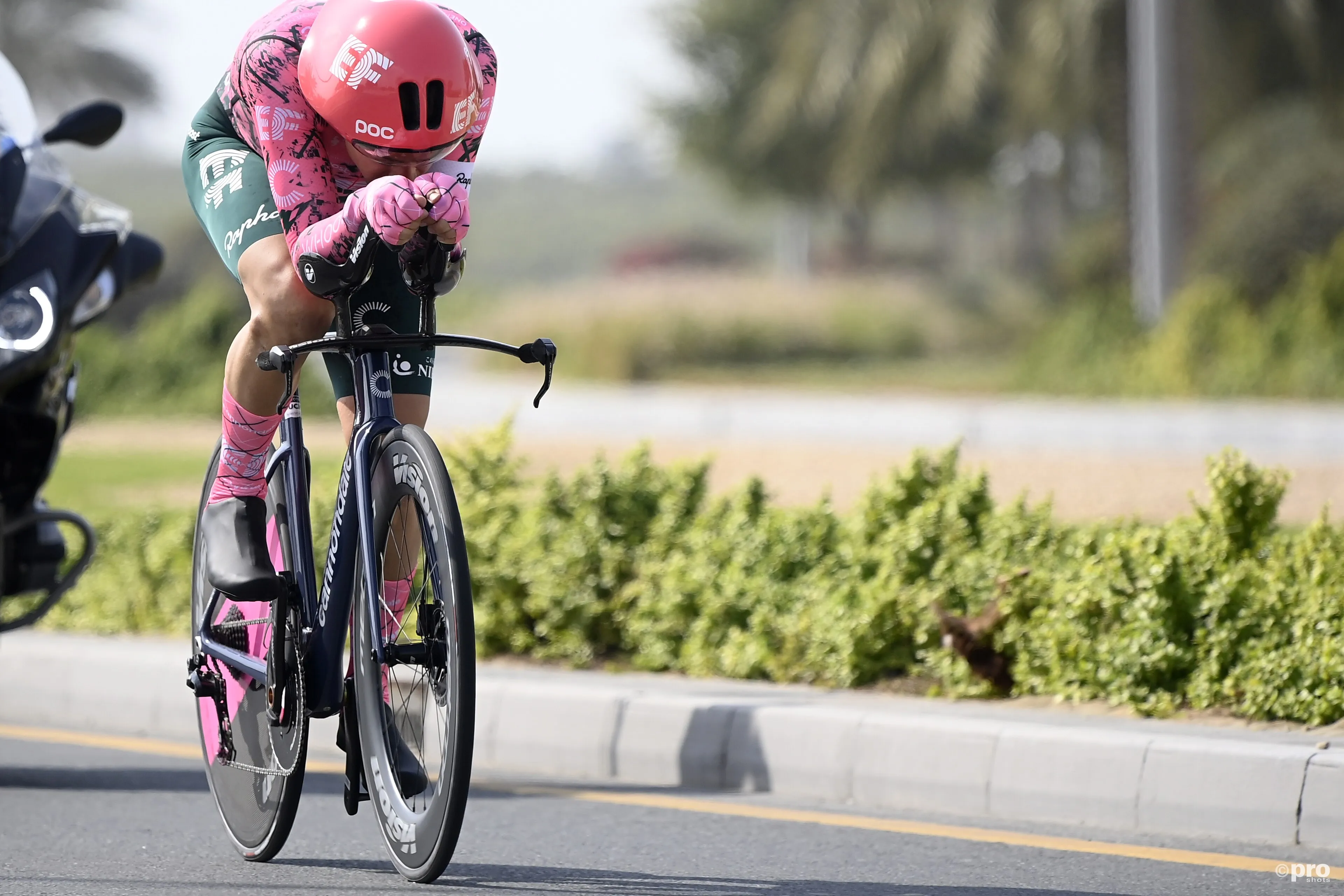 UAE Tour: Stefan Bissegger flies into the lead time-trial win on stage three