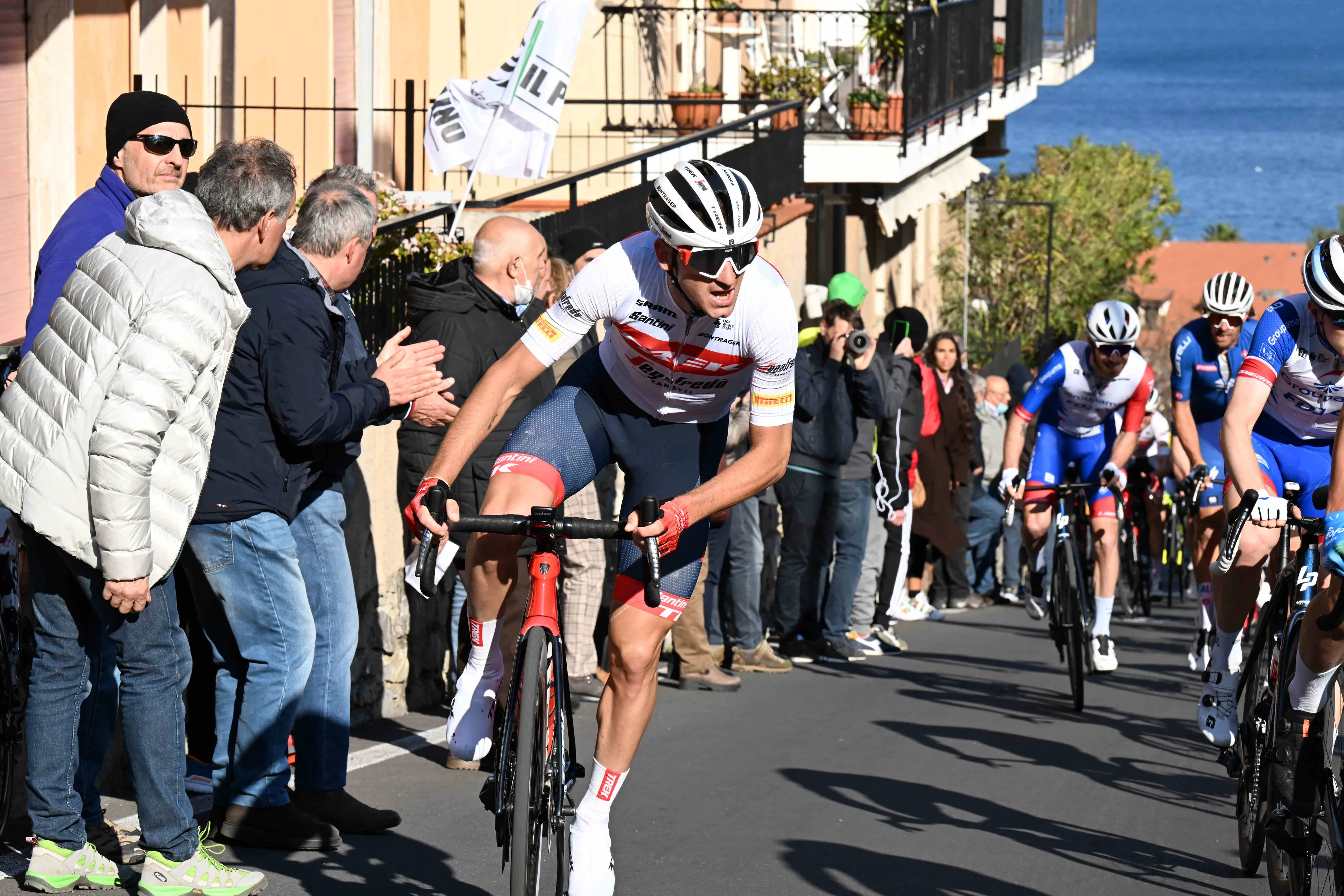 "My fitness is already good I want to keep it that way now": Stage 2 winner of Volta a Comunitat Valenciana Giulio Ciccone confident in his condition to keep the leaders jersey
