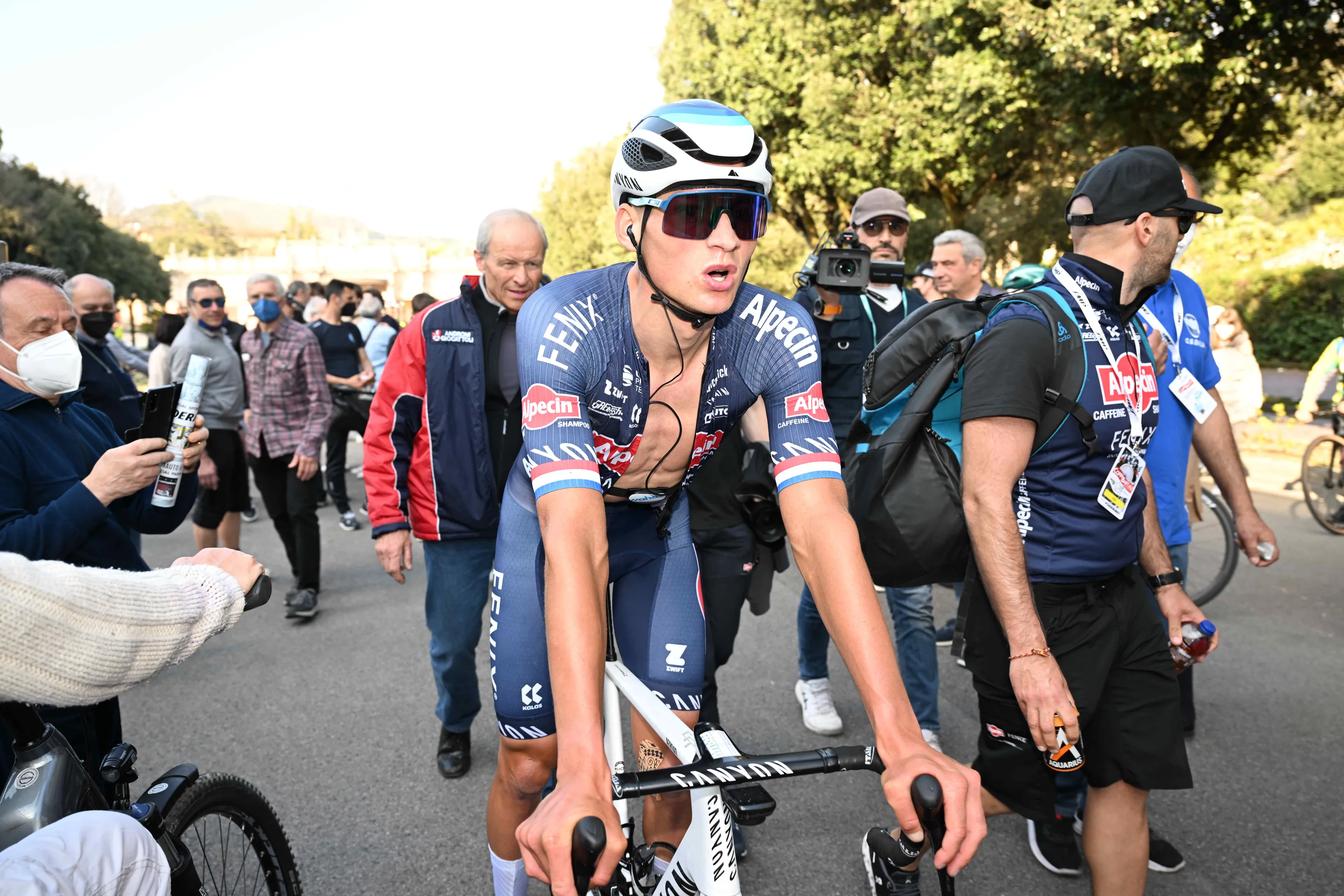 Mathieu van der Poel: "I felt good today and enjoyed myself"