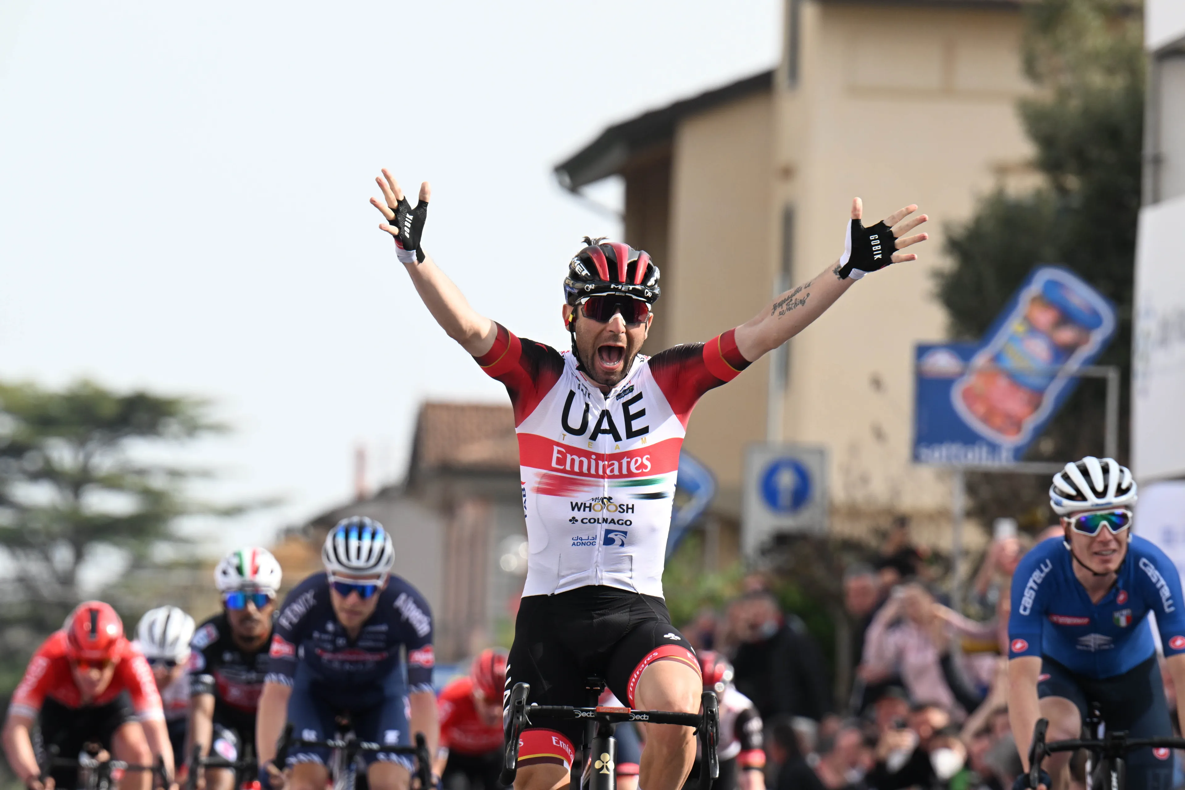 22nd win of the season for UAE as GP Industria is won by Diego Ulissi