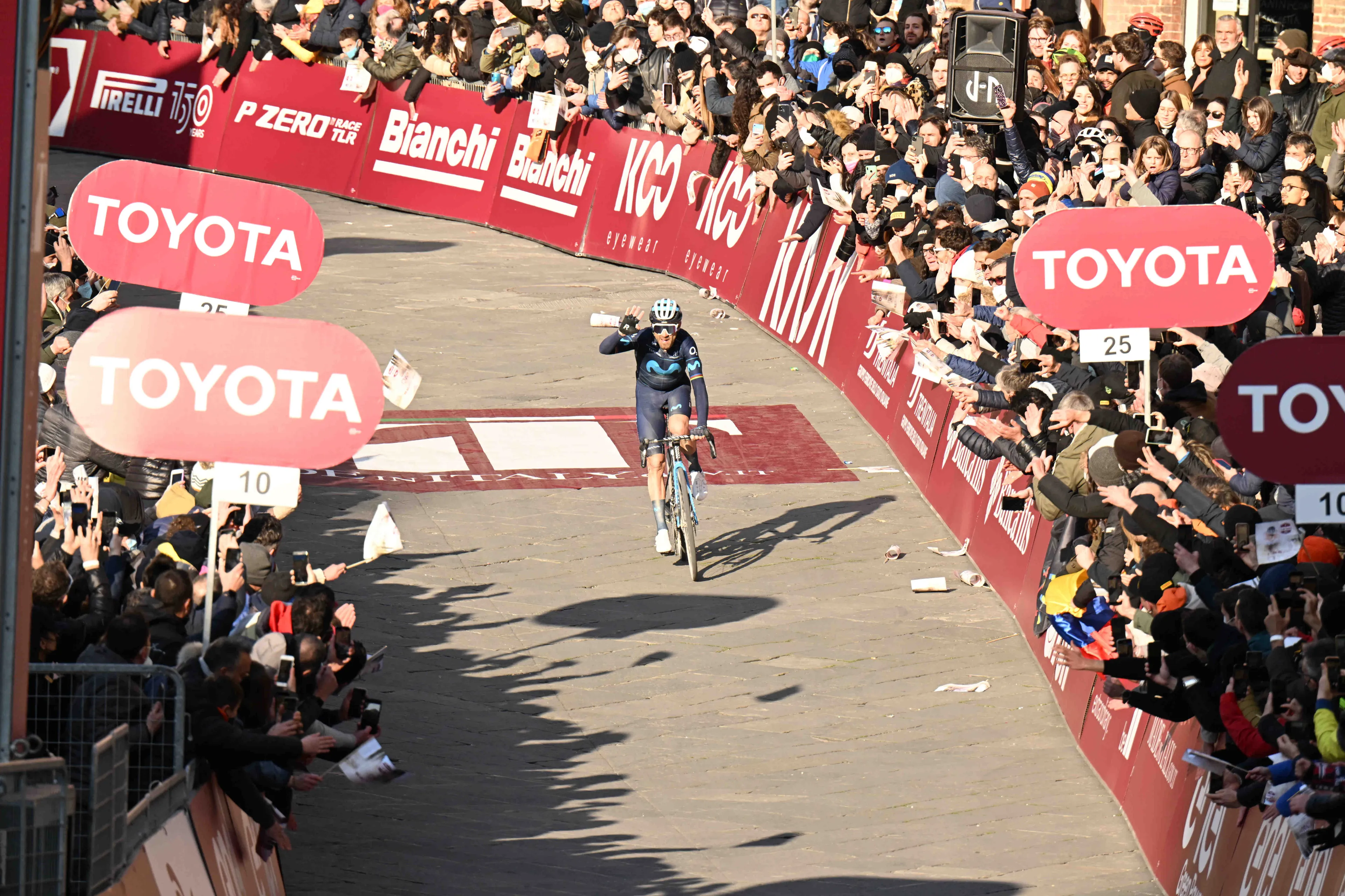 Alejandro Valverde: "My legs felt fantastic today, just like all over the season so far"