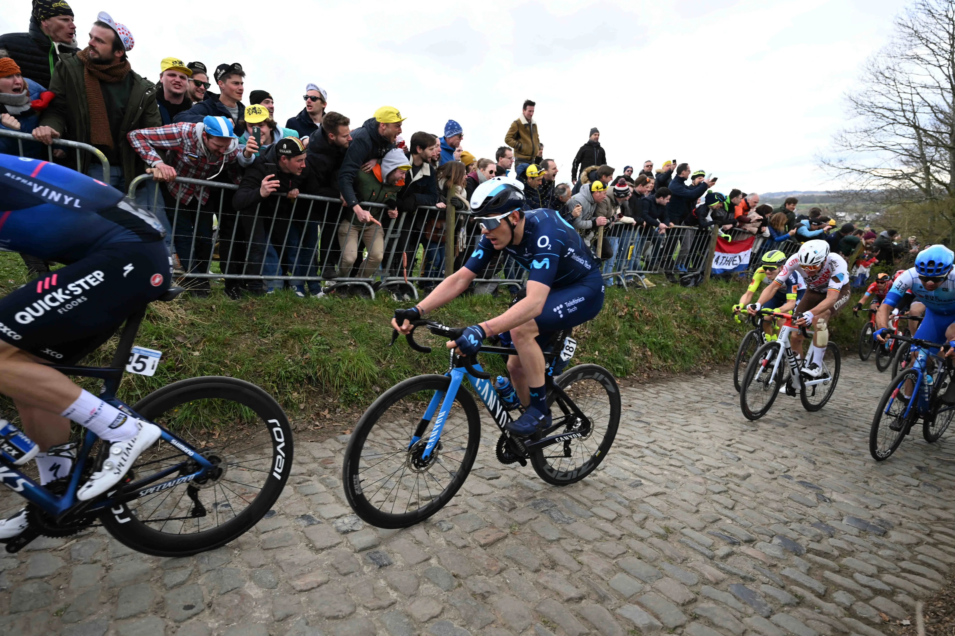 After battling Vingegaard, Ruben Guerreiro hunts Strade Bianche result for Movistar Team