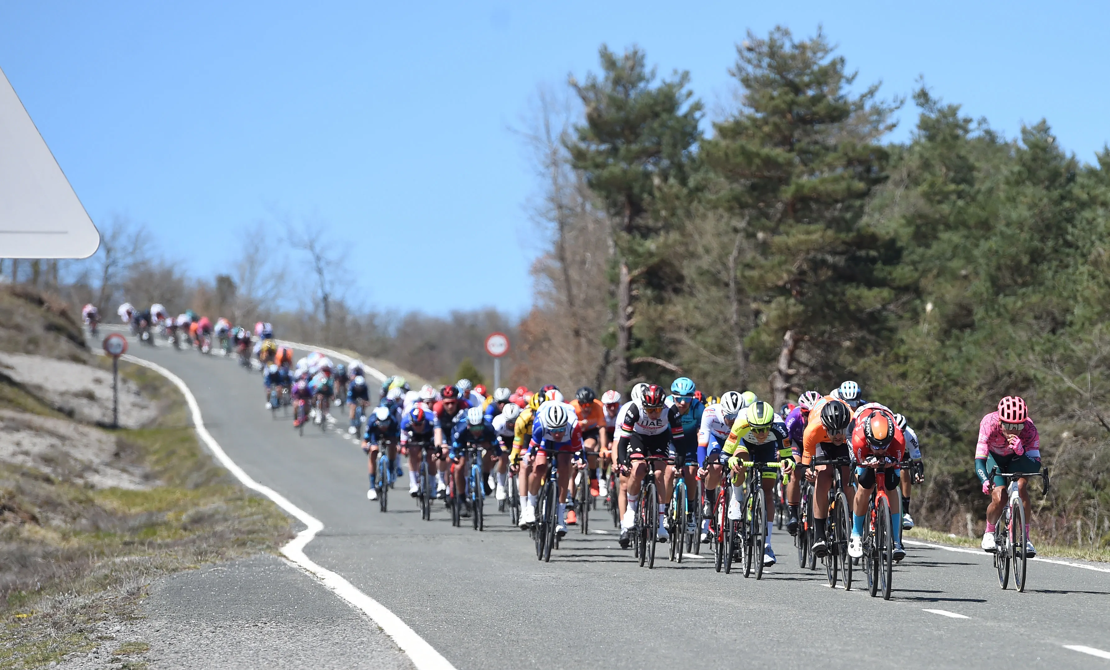 Jonathan Vaughters on safety of high speed descents: "I wonder if it’s possible to place Alpine ski race style netting on corners with extreme drop offs?"
