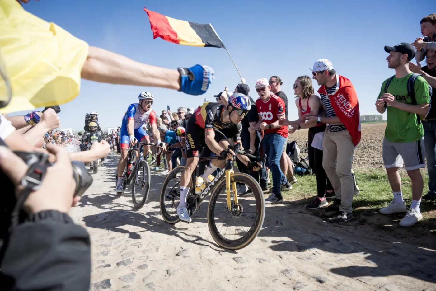 "Tour of Flanders and Paris-Roubaix are the big goals of the spring" - Wout van Aert