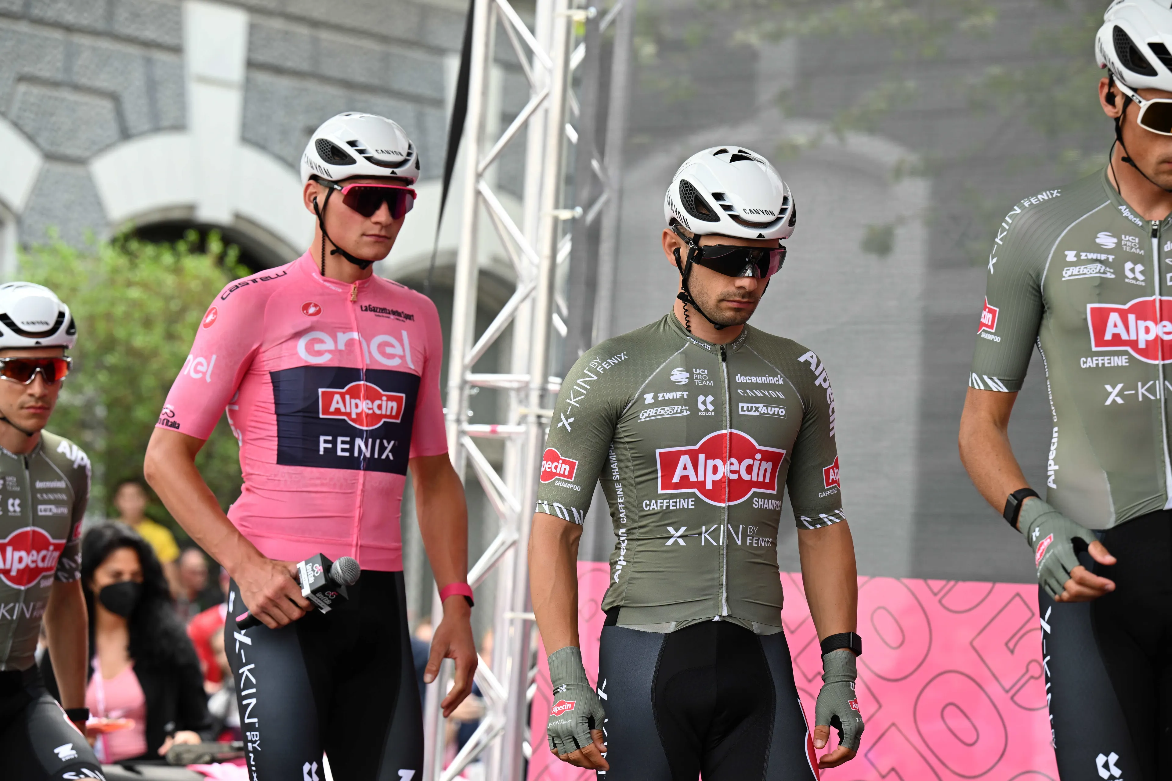 Mathieu van der Poel: "Normally it won’t be possible to keep the jersey on the Etna"