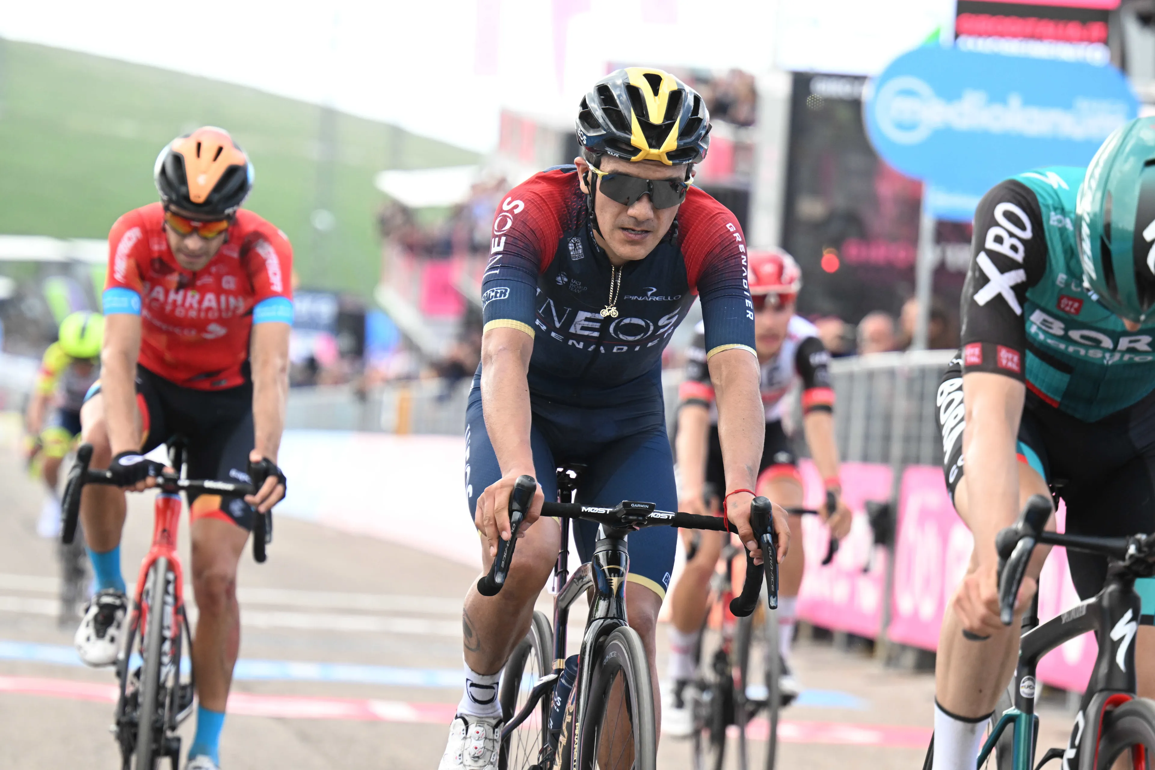 Richard Carapaz: "The intention was to make the race hard, and we did it"