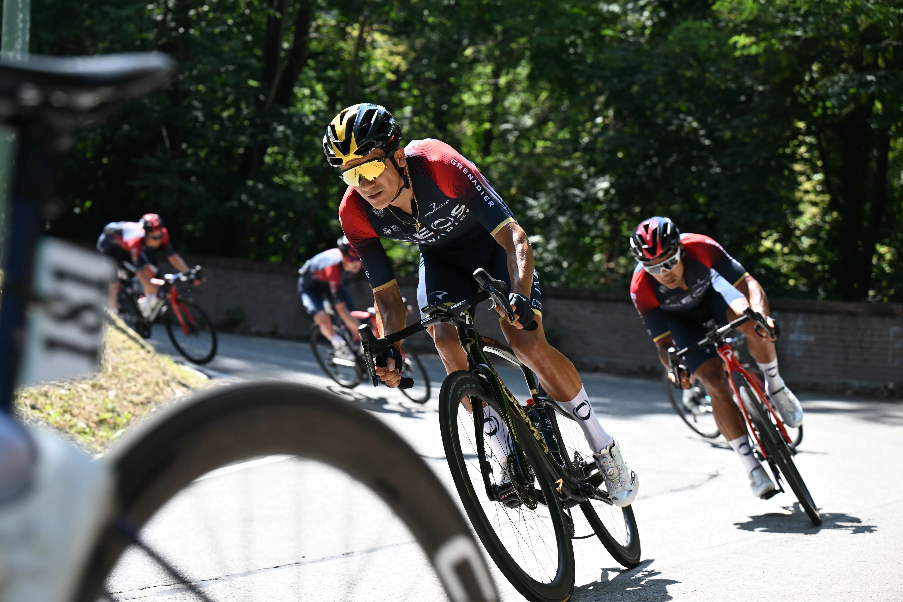"Now we will try to defend the Maglia Rosa" - Richard Carapaz