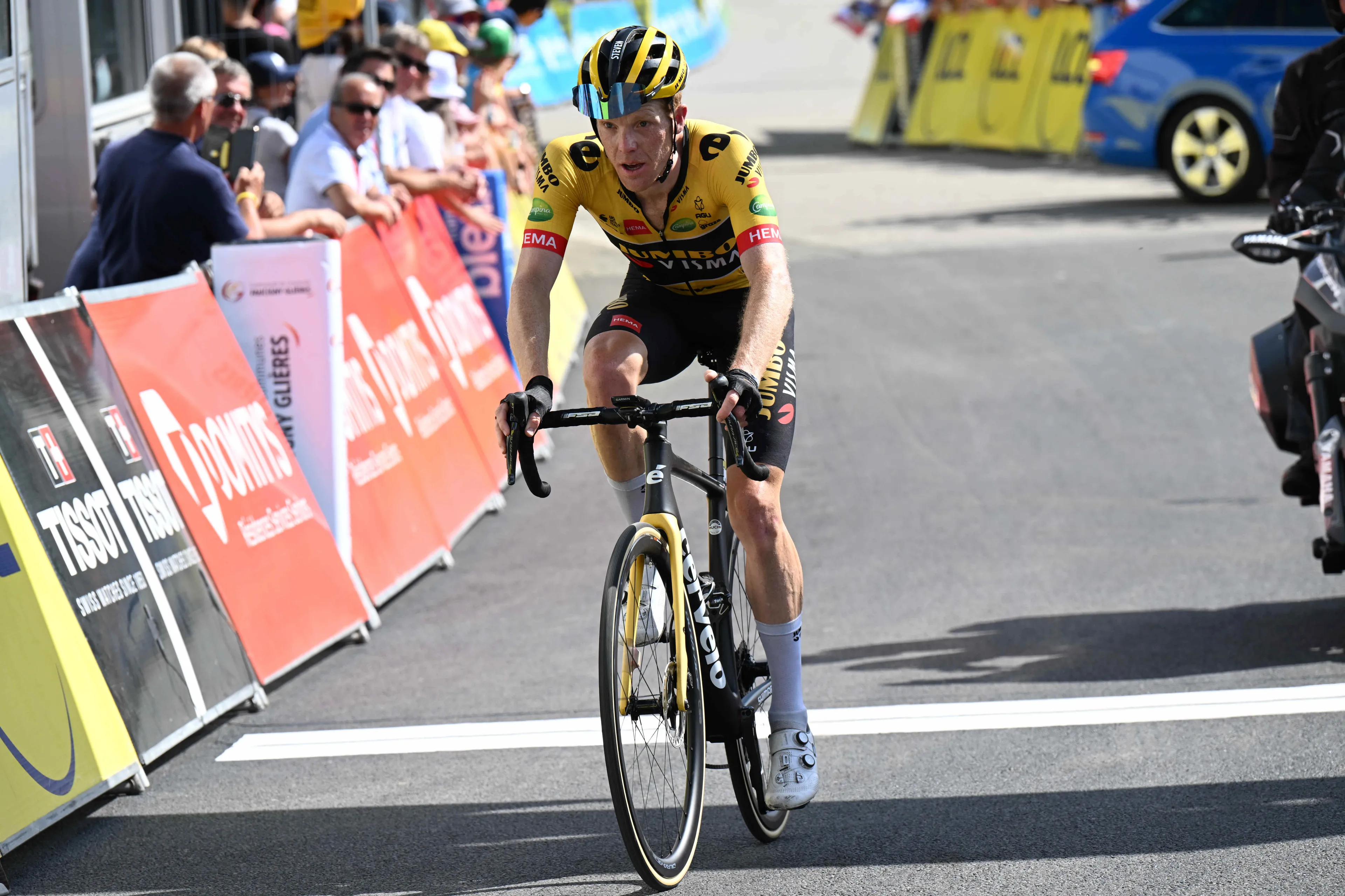 Steven Kruijswijk  optimistic for next stage "If Jonas comes second here, I have a lot of confidence in the coming weeks"