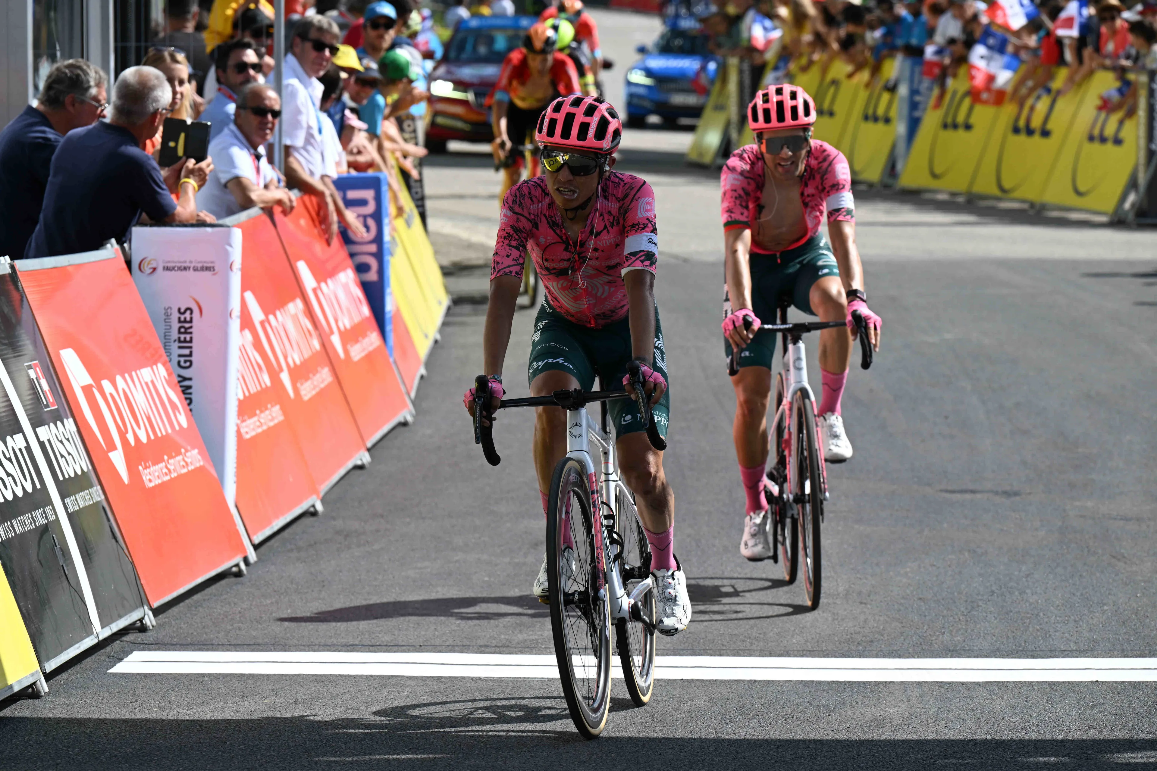 220 points separate Lotto Soudal from World Tour, EF Education and BikeExchange sit on the red line