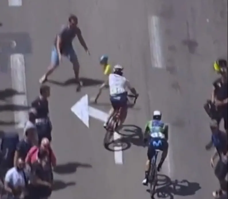 Video: Niccolò Bonifazio miraculously avoids disastrous crash after win in La Route d'Occitanie
