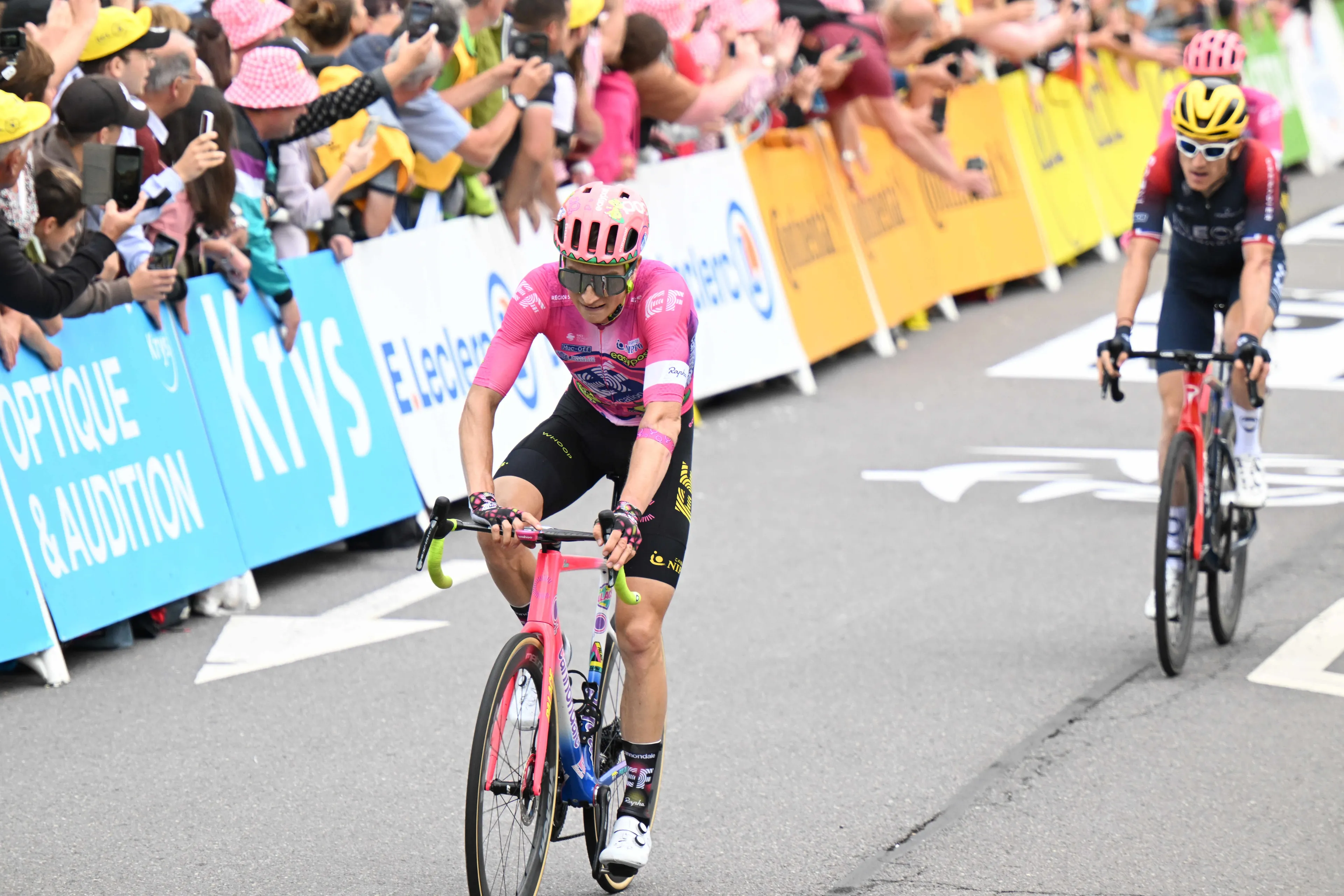Neilson Powless: "As a bike rider, you really just want to win a bike race.  So I'm just so happy that I could do it in Japan"