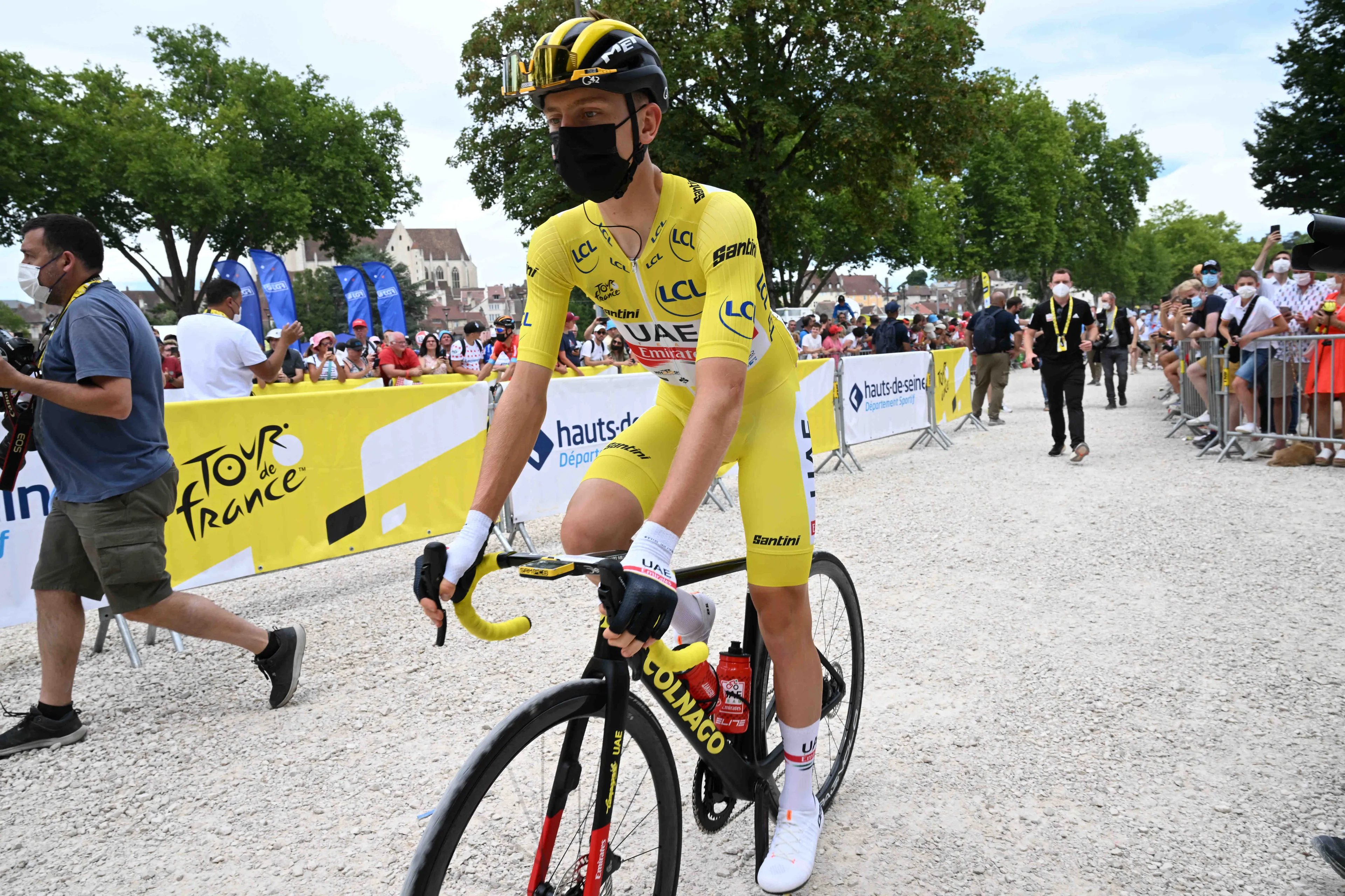 Covid "can ruin the whole Tour" Tadej Pogacar fears