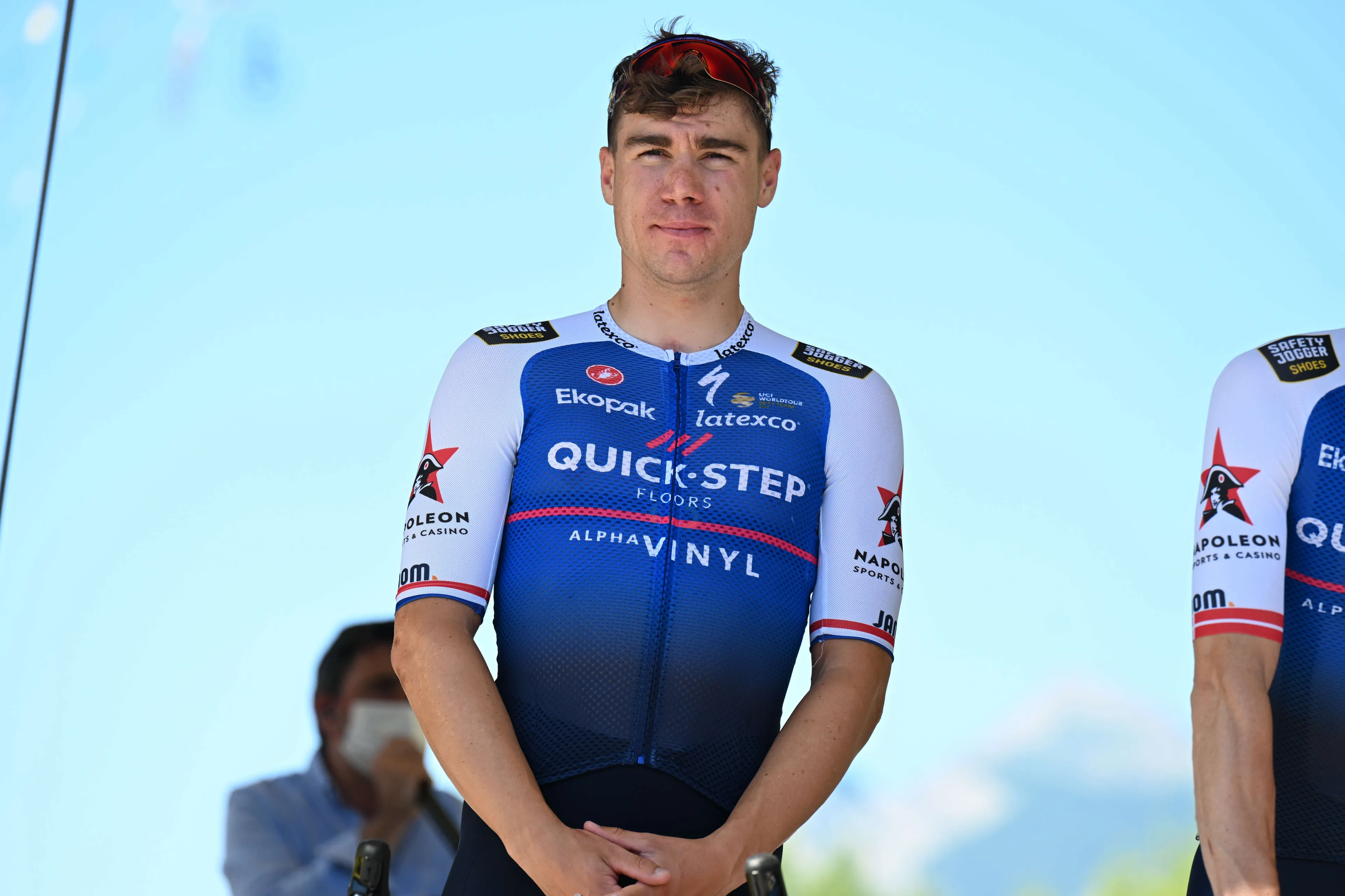 "I think there is where I suffered the most" - Jakobsen giving it everything to survive mountainous Tour de France