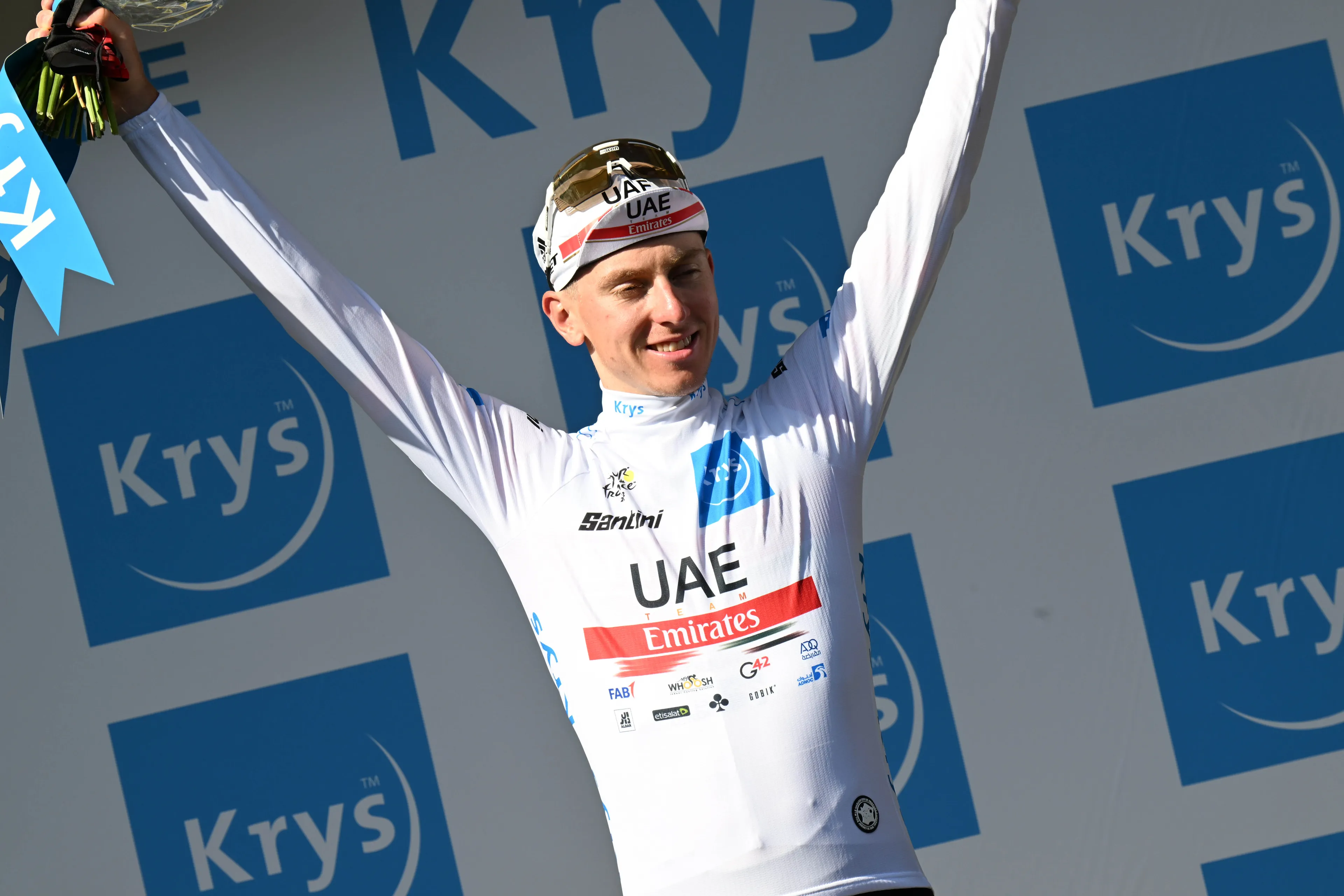 "Morale is very good" - Tadej Pogacar enjoys rare quiet day on stage 7 of the Tour de France