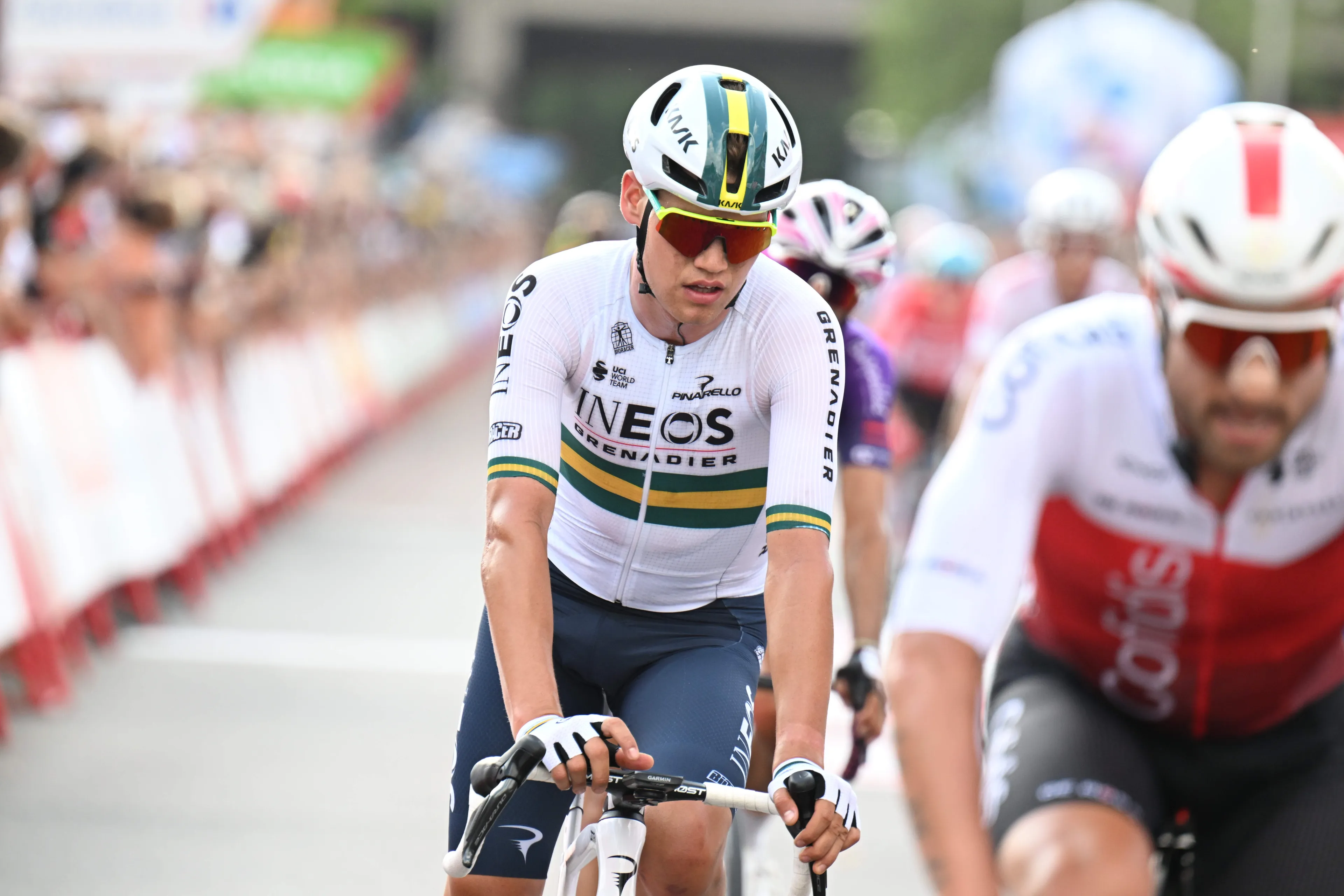 Luke Plapp struggling with "a different level" at debut Vuelta a Espana