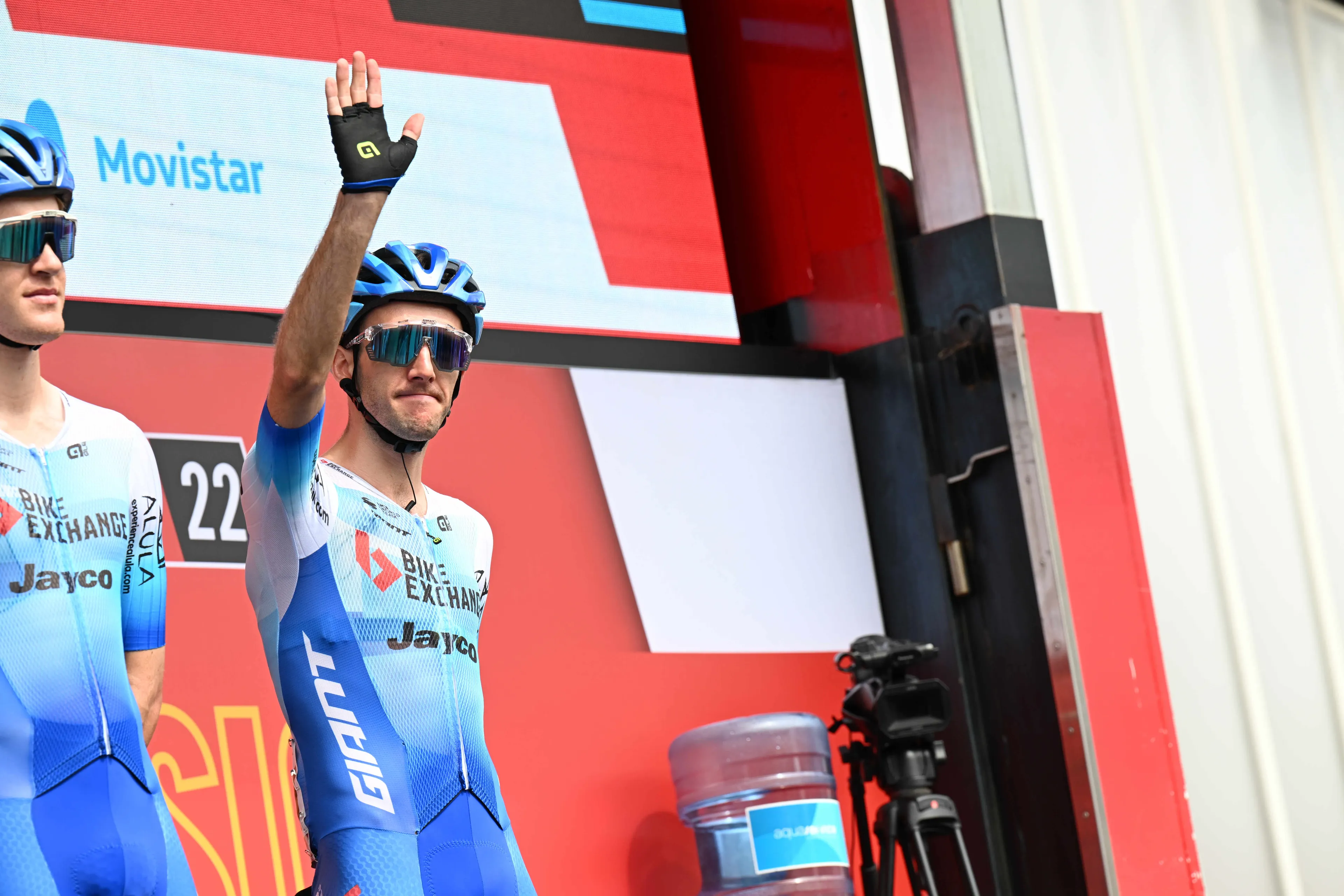 Adam Blythe thinks Simon Yates can compete for GC in Vuelta a Espana- "he’s not quite there with Roglic and Remco, but he’s not that far off"
