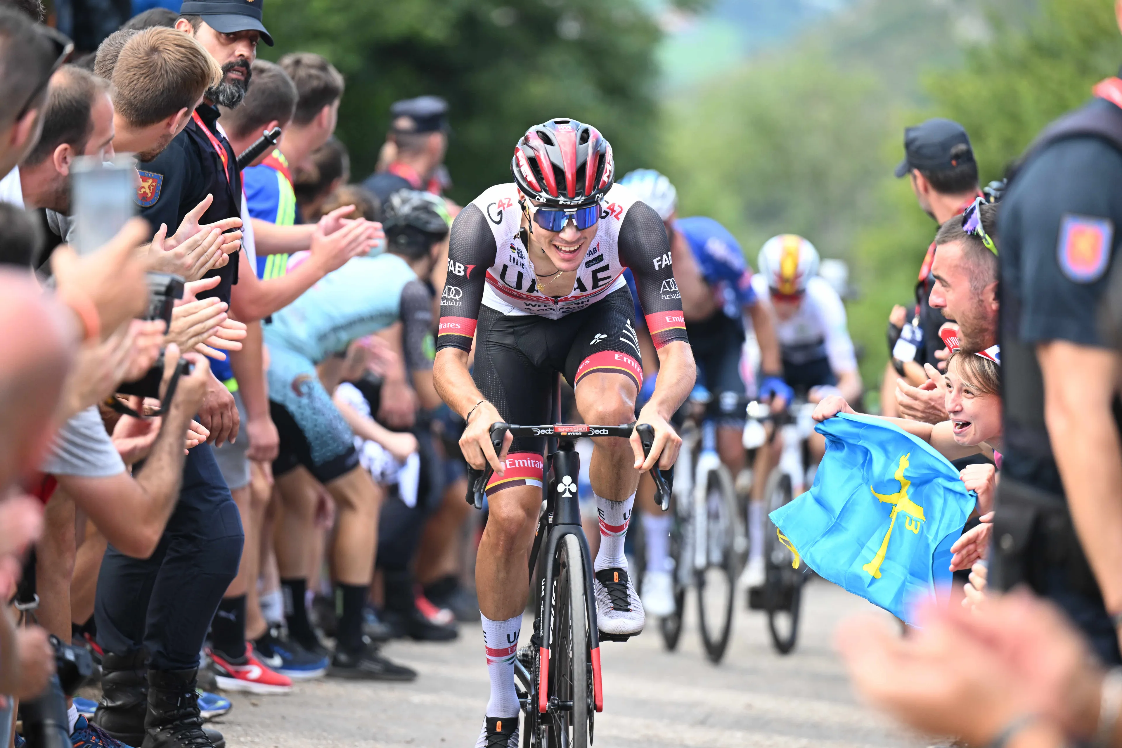 Tadej Pogacar on Juan Ayuso: "If I am s**t at the Tour, then he can go"