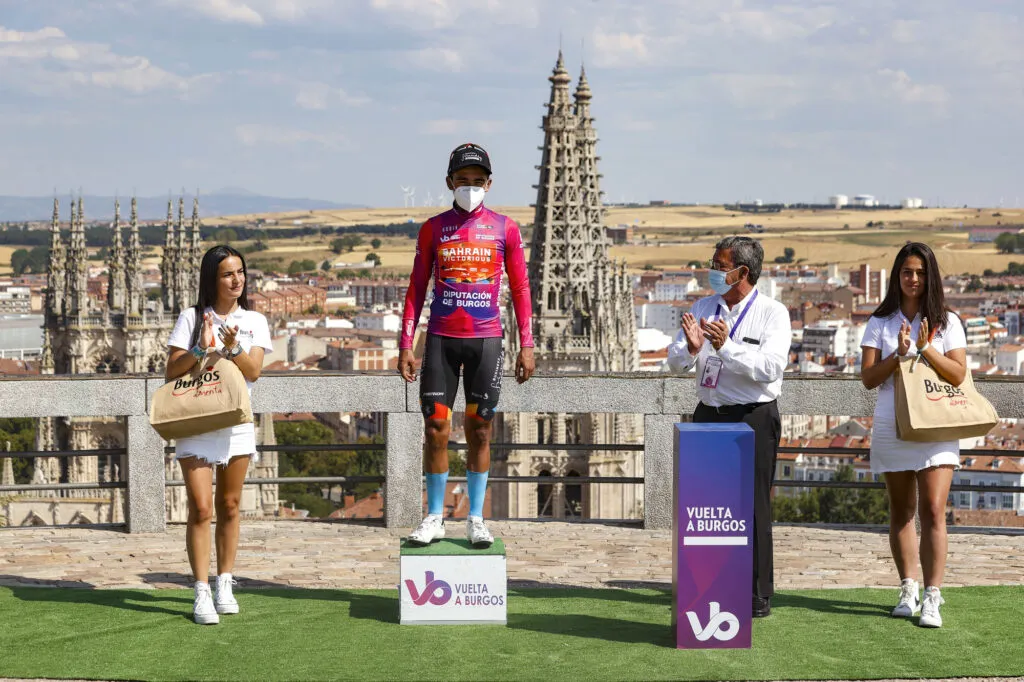 Santiago Buitrago after winning Burgos opener: "We will look to keep the leader jersey"