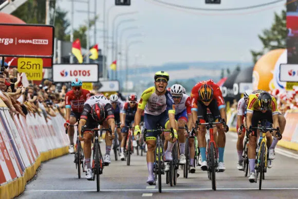 Gerben Thijssen wins bunch sprint at Gooikse Thijssen